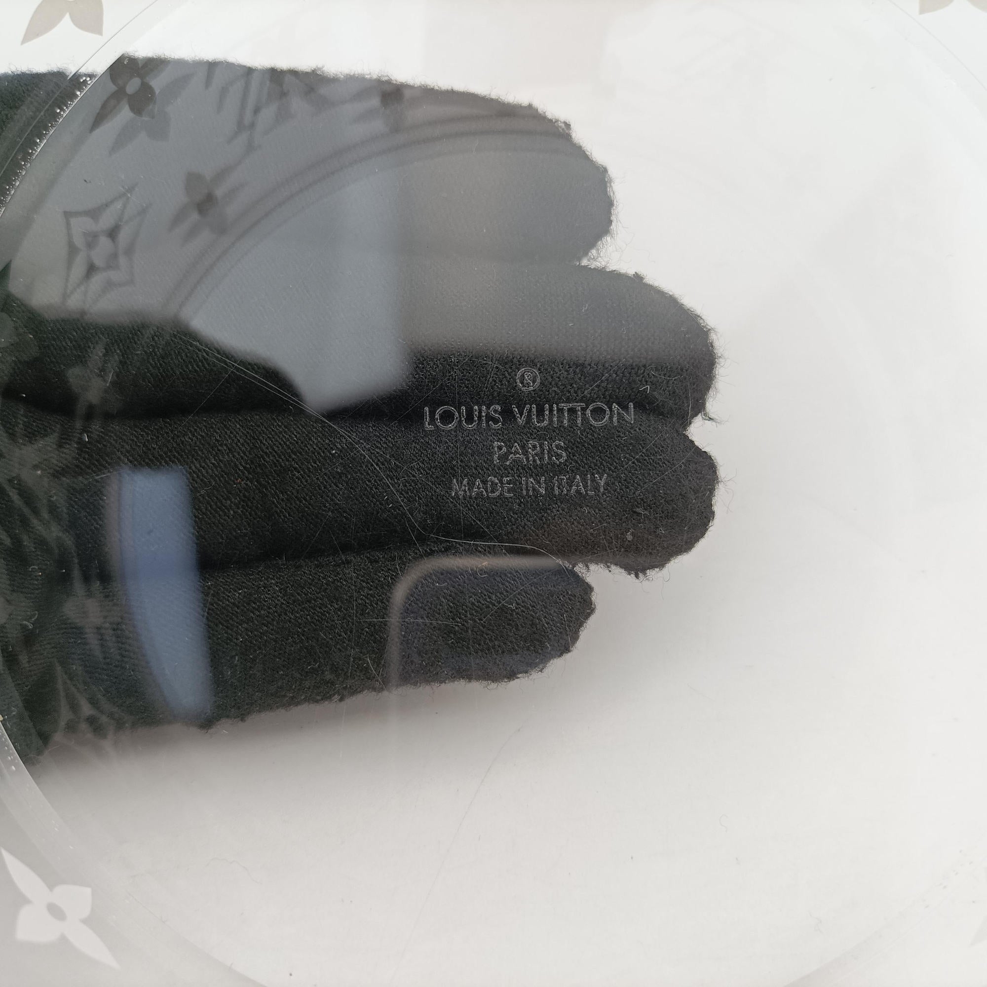 Pre-owned Louis Vuitton Box Scott Transparent Monogram Plexiglass  clutchbag | stylenewstar