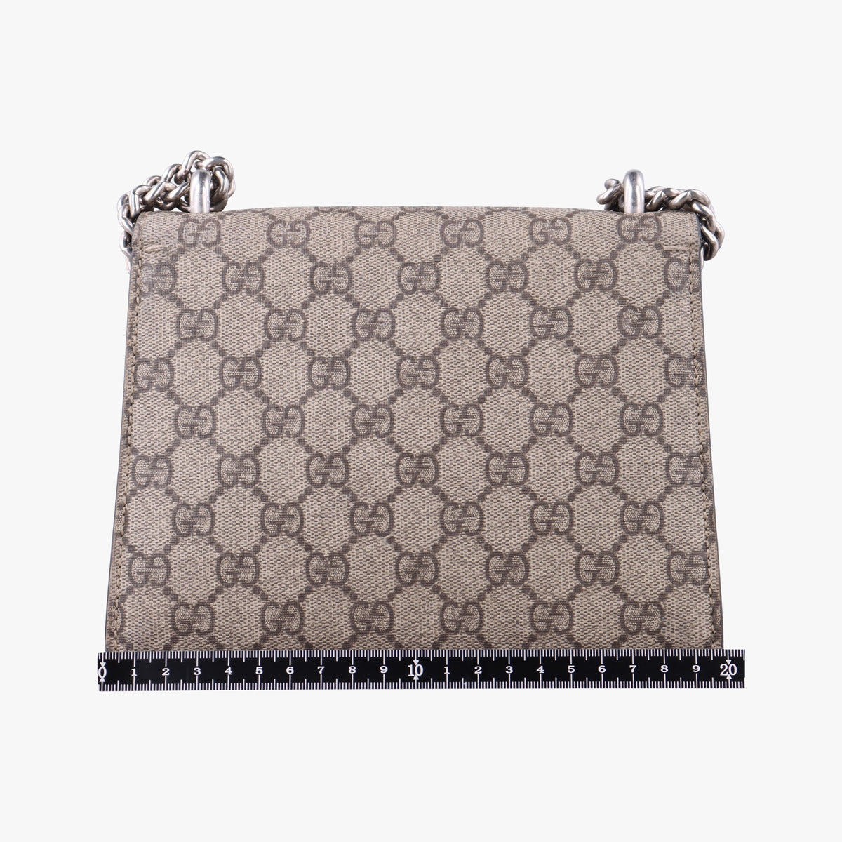 Pre-owned Gucci Dionysus beige×black PVC coated canvas × suede 421970 shoulderbag | stylenewstar