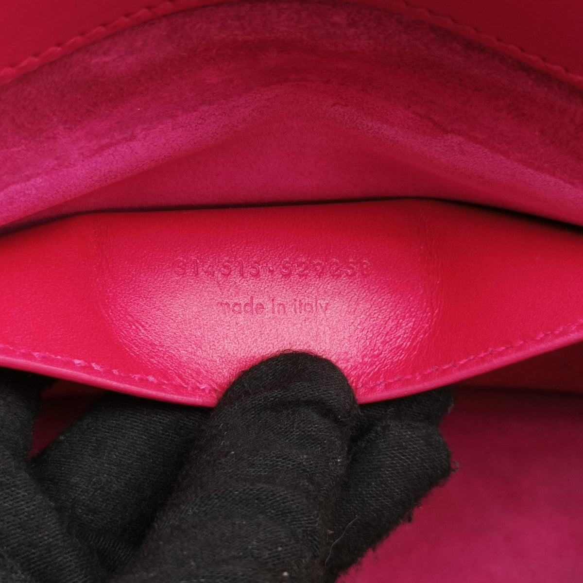 Pre-owned Yves Saint Laurent BETTY Rose Leather 314515 shoulderbag | stylenewstar