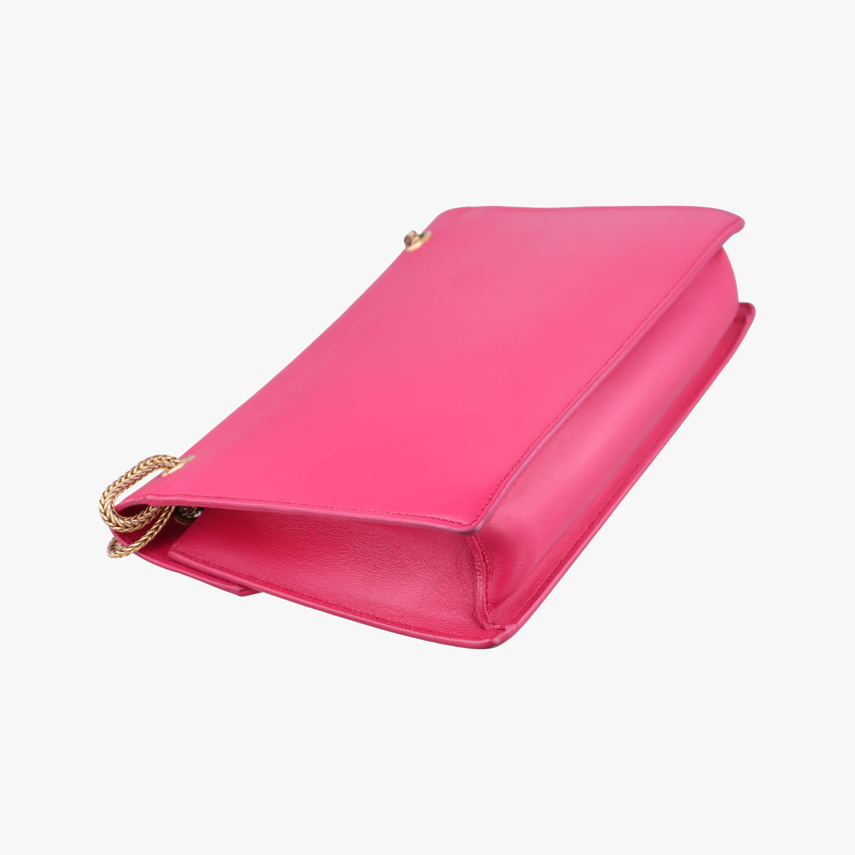 Pre-owned Yves Saint Laurent BETTY Rose Leather 314515 shoulderbag | stylenewstar
