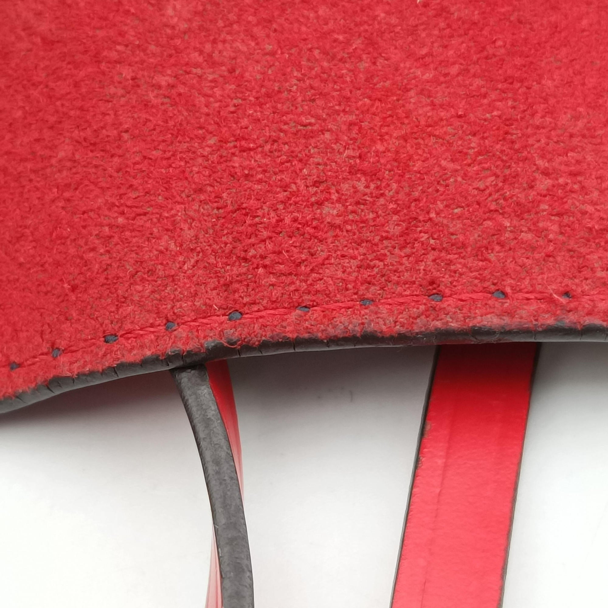 Pre-owned Louis Vuitton NeoNoe INDIGO×Red Epi M54367 shoulderbag | stylenewstar