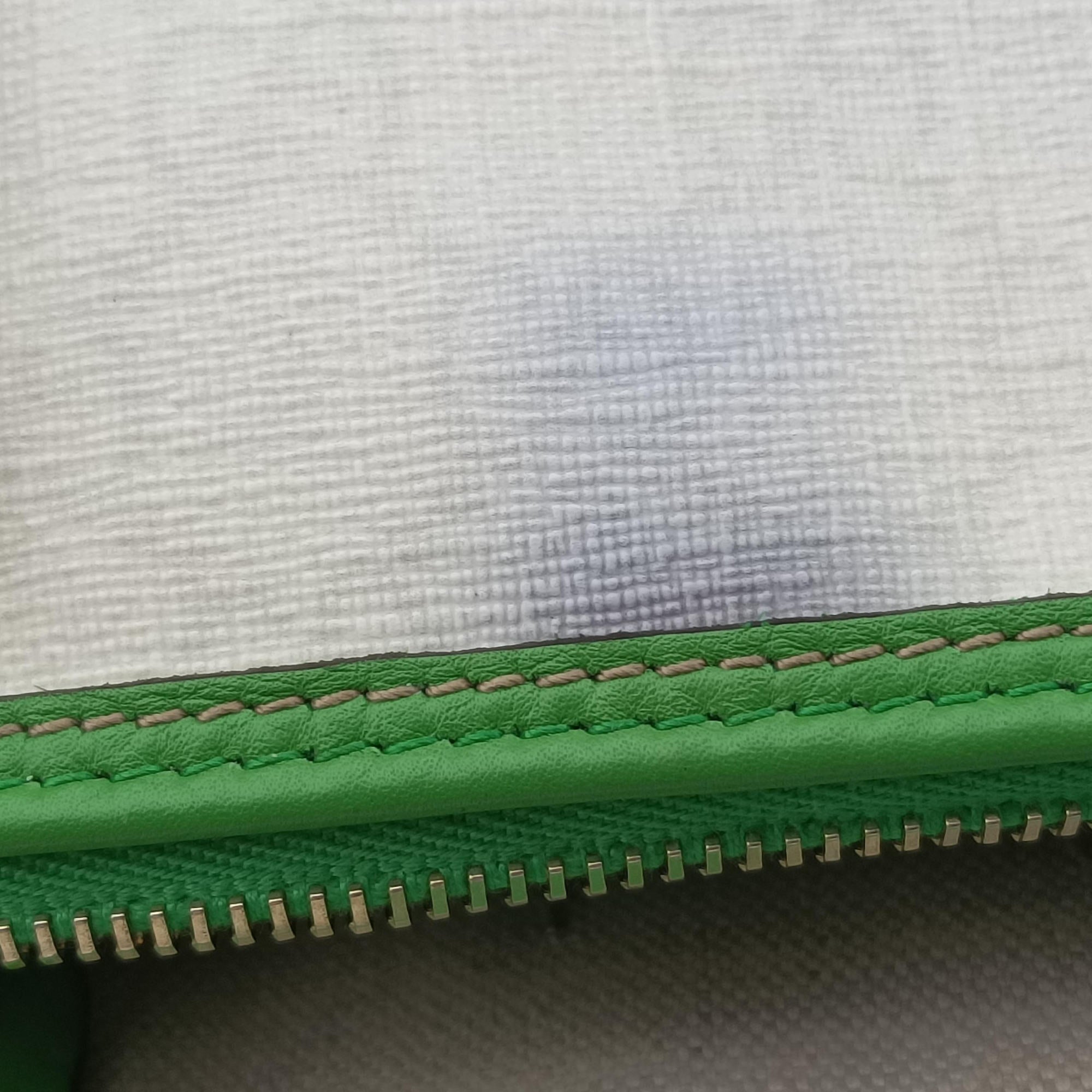 Secondhand Gucci GG Flag Joy Boston White × Green × Yellow × Blue PVC Coated Canvas × Leather  195451 handbag | stylenewstar