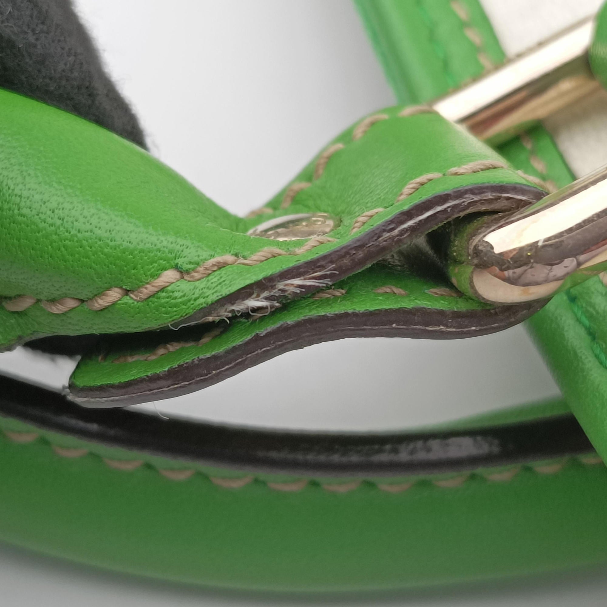 Secondhand Gucci GG Flag Joy Boston White × Green × Yellow × Blue PVC Coated Canvas × Leather  195451 handbag | stylenewstar