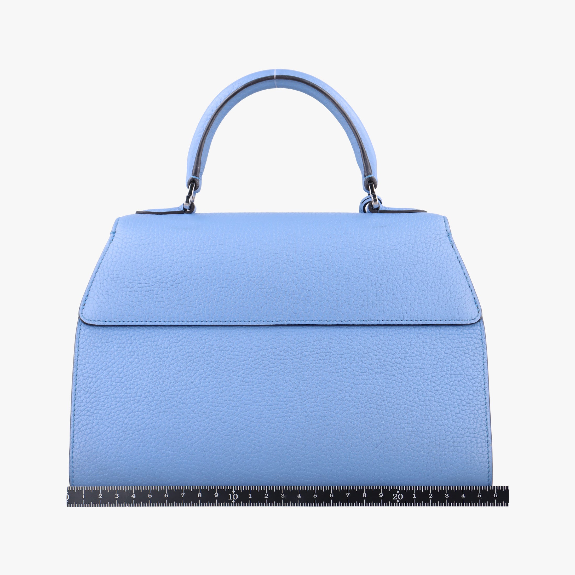 Pre-owned Moynat Legenne PM Blue leather  shoulderbag | stylenewstar