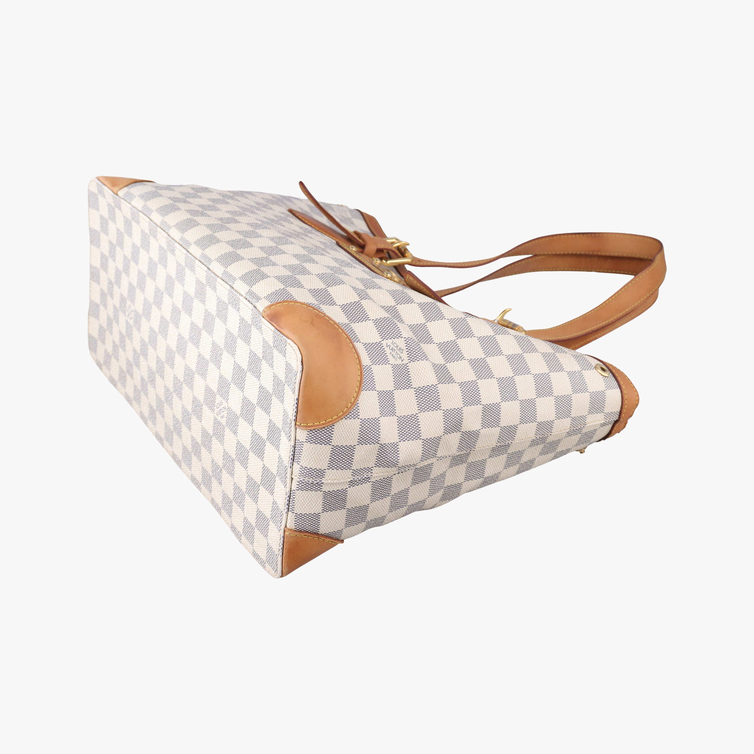 Pre-owned Louis Vuitton HAMPSTEAD MM AZUR Damier Canvas N51206 shoulderbag | stylenewstar