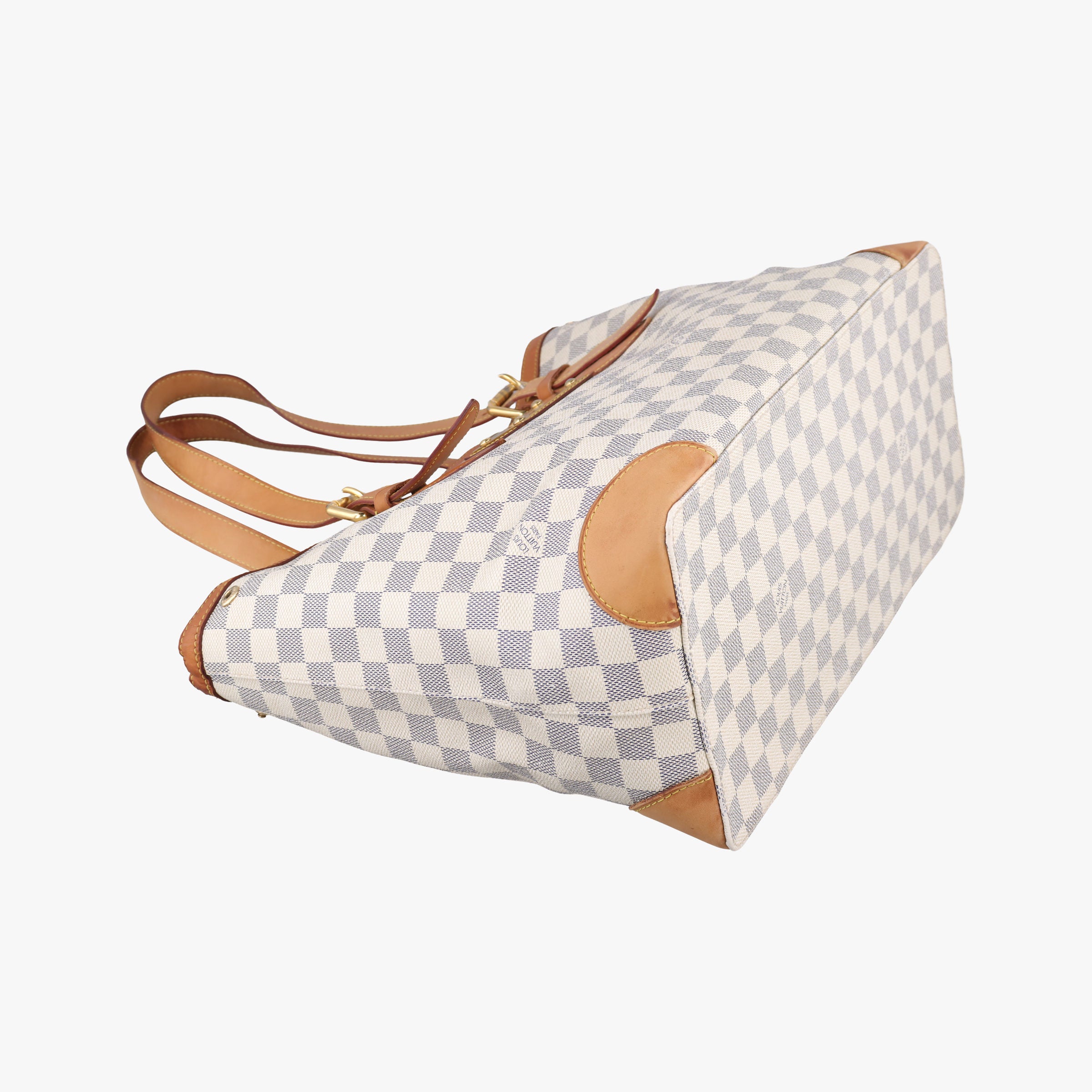 Pre-owned Louis Vuitton HAMPSTEAD MM AZUR Damier Canvas N51206 shoulderbag | stylenewstar