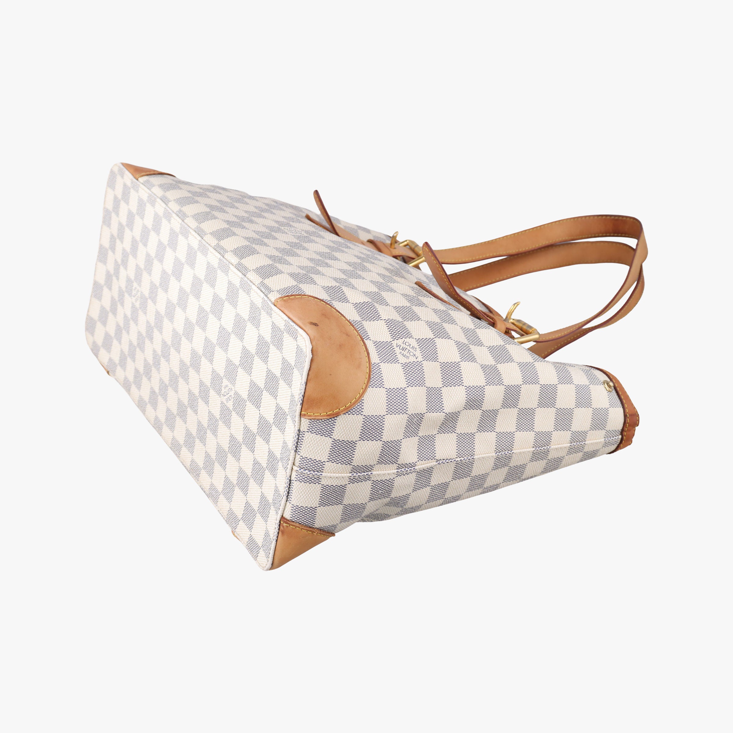 Pre-owned Louis Vuitton HAMPSTEAD MM AZUR Damier Canvas N51206 shoulderbag | stylenewstar
