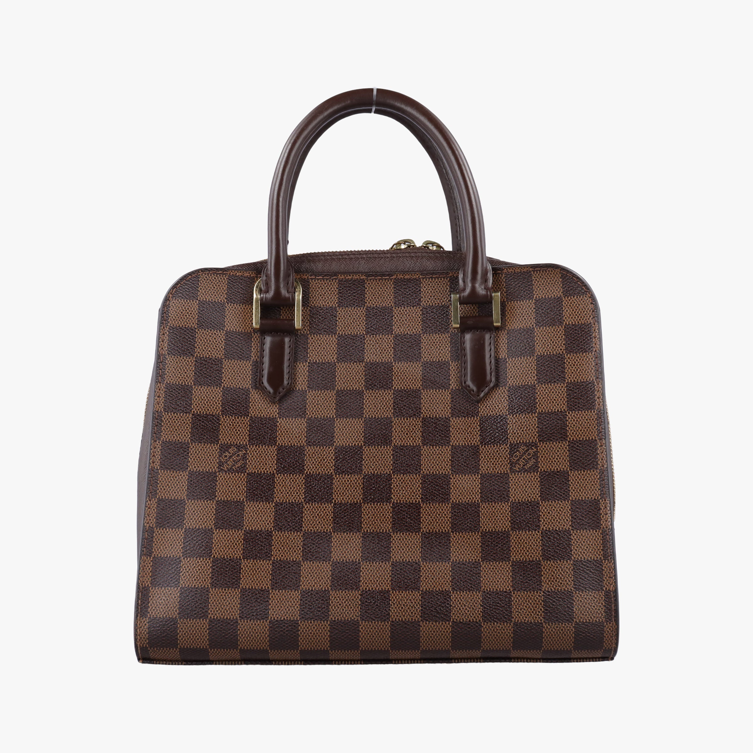 Pre-owned Louis Vuitton Triana EBENE Damier Canvas N51155 handbag | stylenewstar