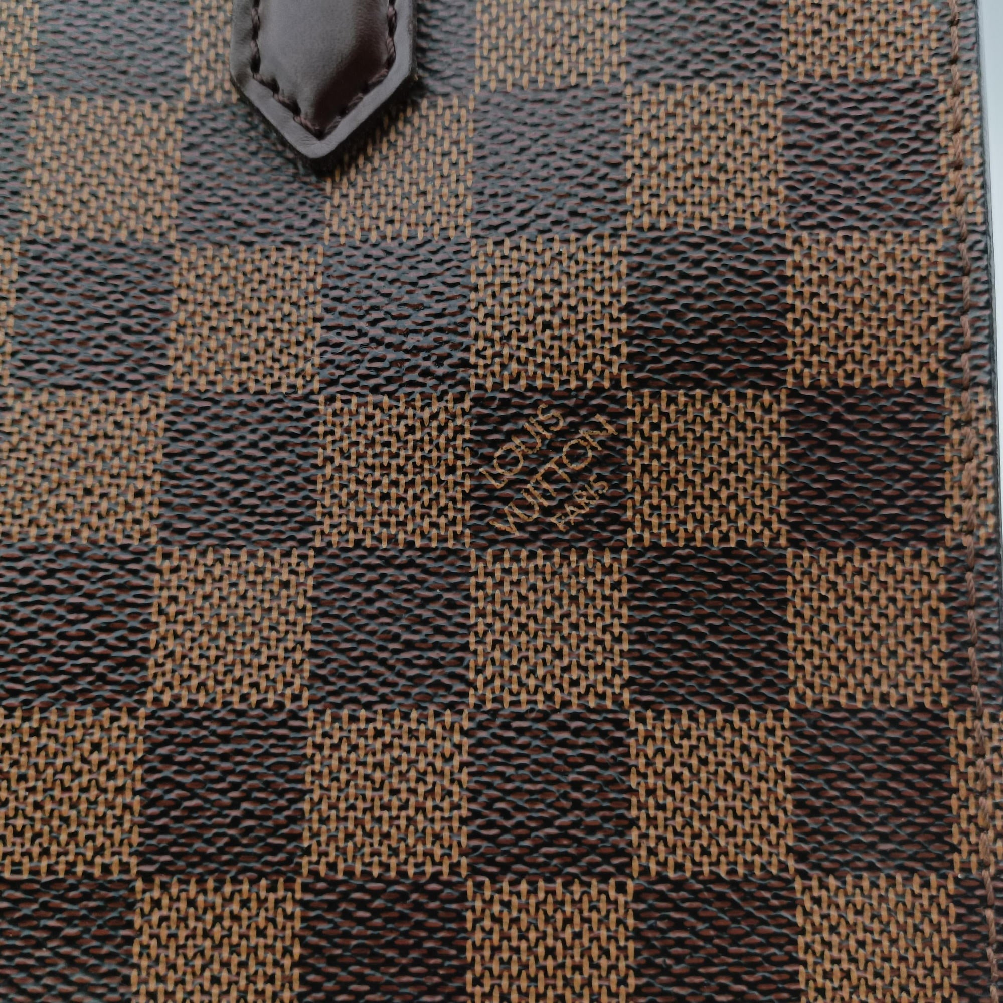 Pre-owned Louis Vuitton Triana EBENE Damier Canvas N51155 handbag | stylenewstar