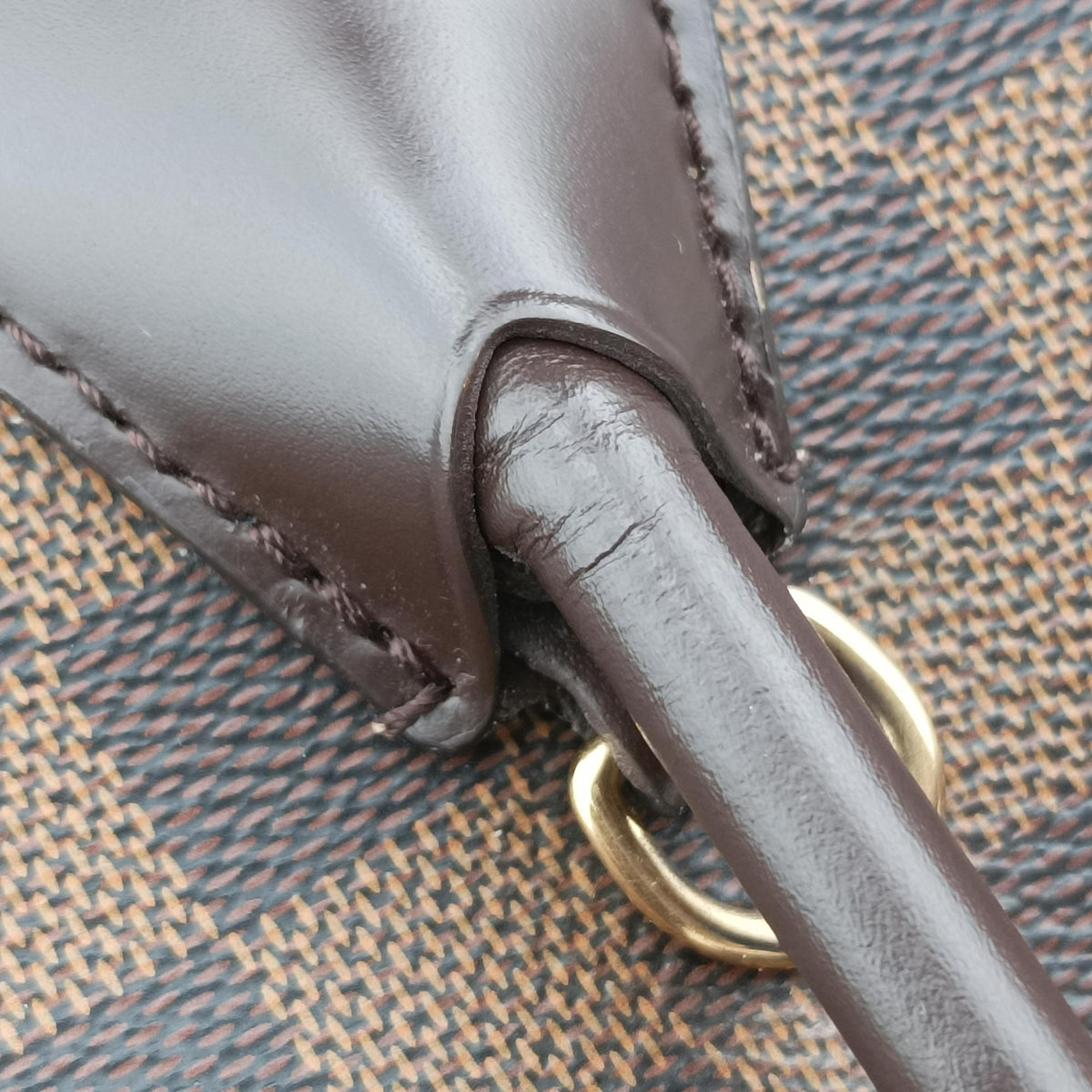 Vintage Louis Vuitton Kensington Ebene Damier Canvas N41435 shoulderbag | stylenewstar