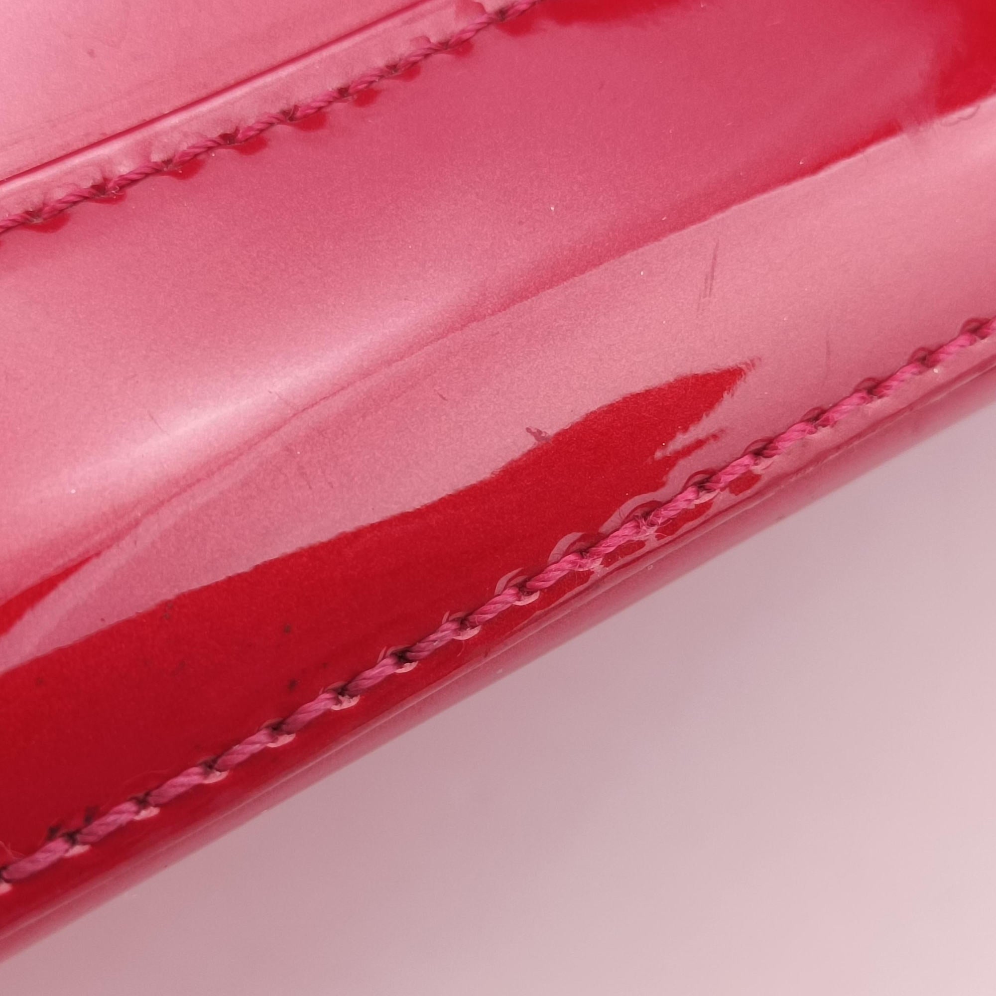 Pre-owned Louis Vuitton Alma GM pomme d'amour Vernis M93596 handbag | stylenewstar