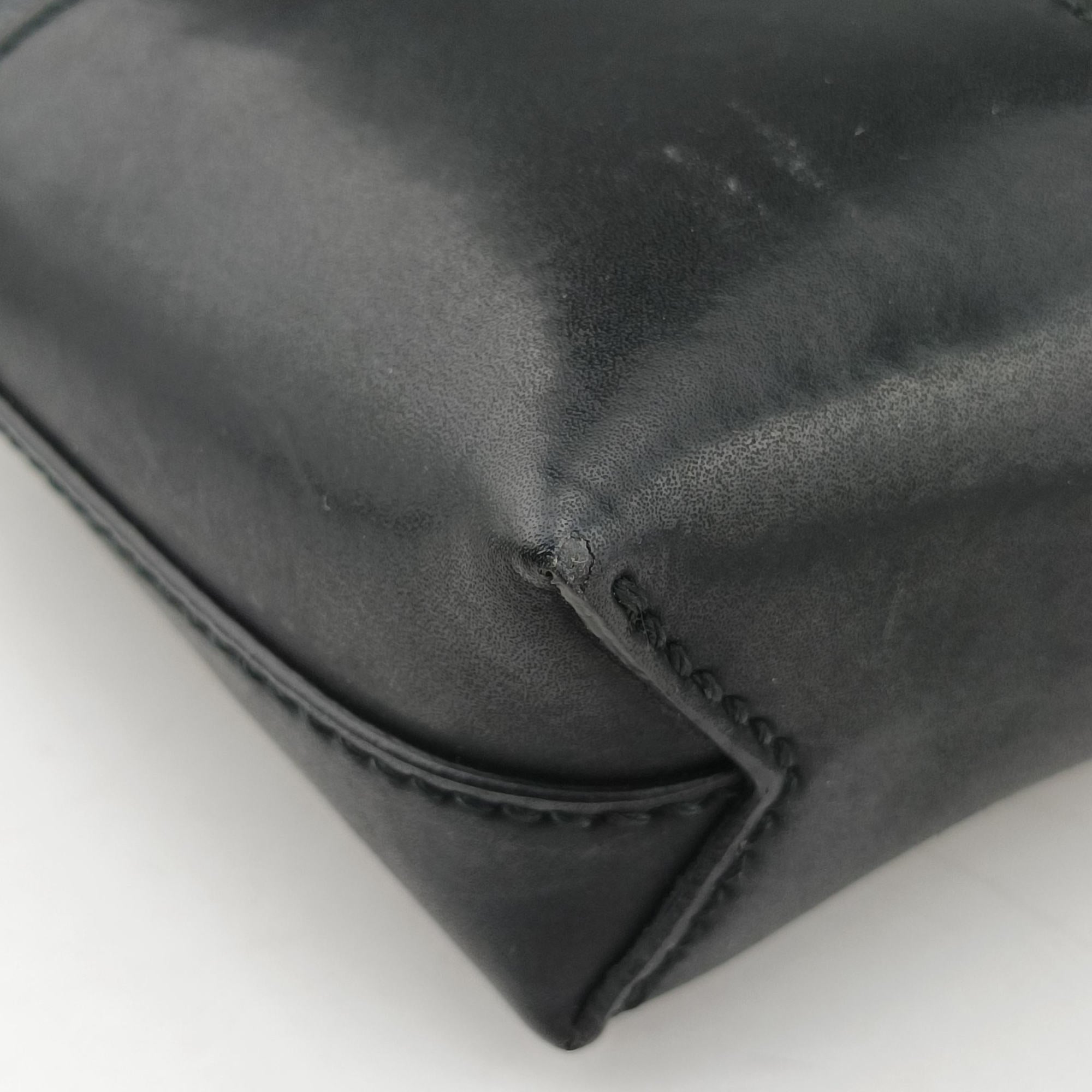 Pre-owned Gucci GG Supreme Shelley Messenger Black×red PVC coated canvas×Leather 474139 shoulderbag | stylenewstar