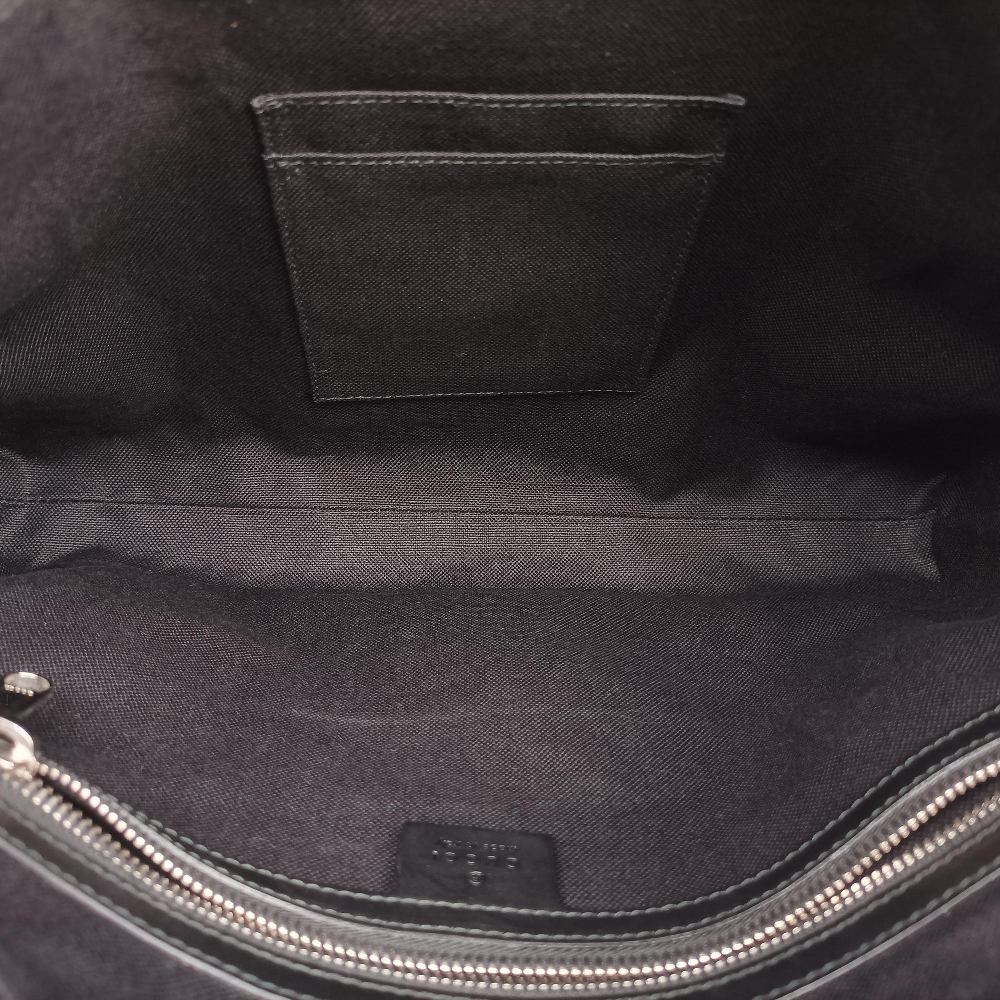 Pre-owned Gucci GG Supreme Shelley Messenger Black×red PVC coated canvas×Leather 474139 shoulderbag | stylenewstar