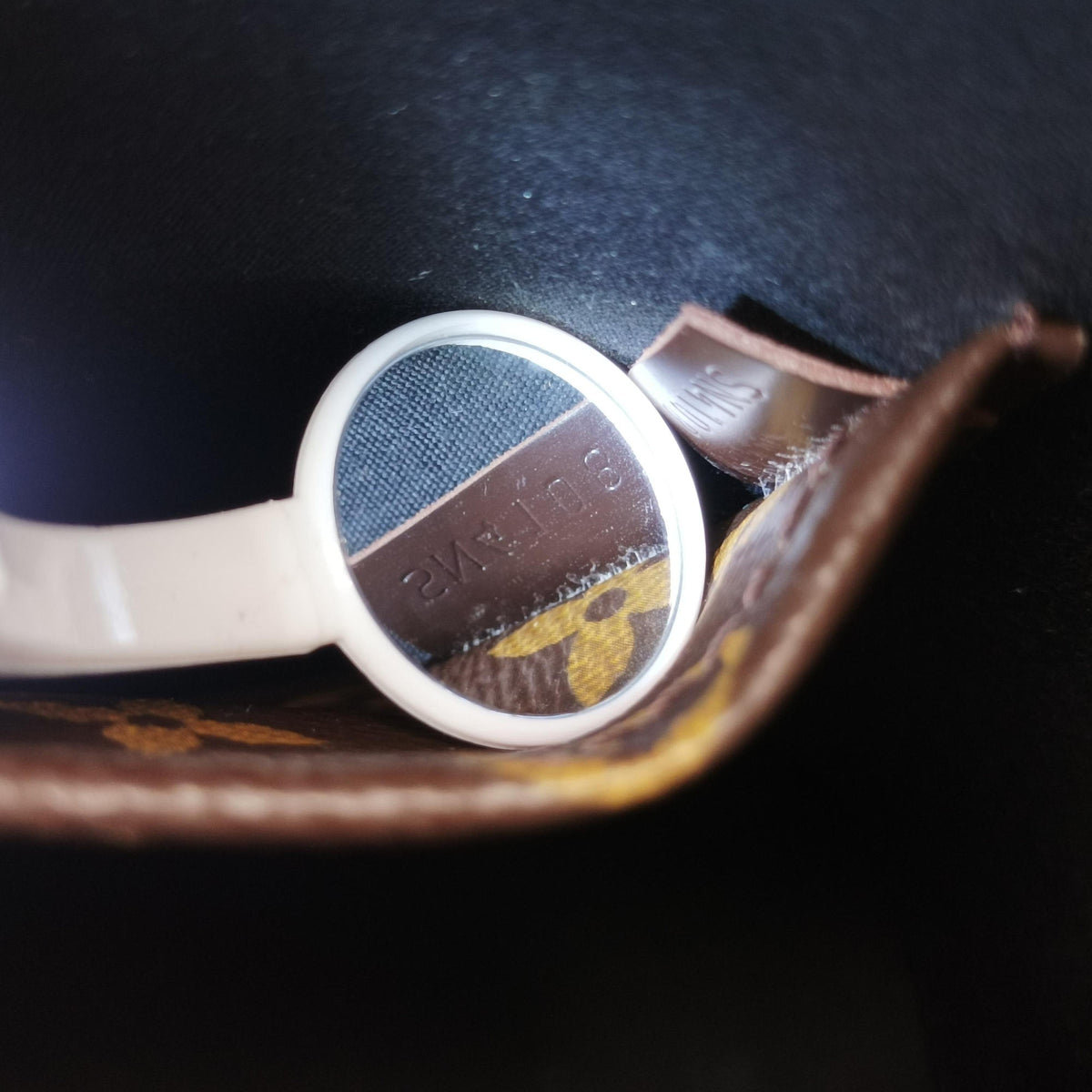 Secondhand Louis Vuitton Miroir Alma PM BLACK Vernis M54705 shoulderbag | stylenewstar