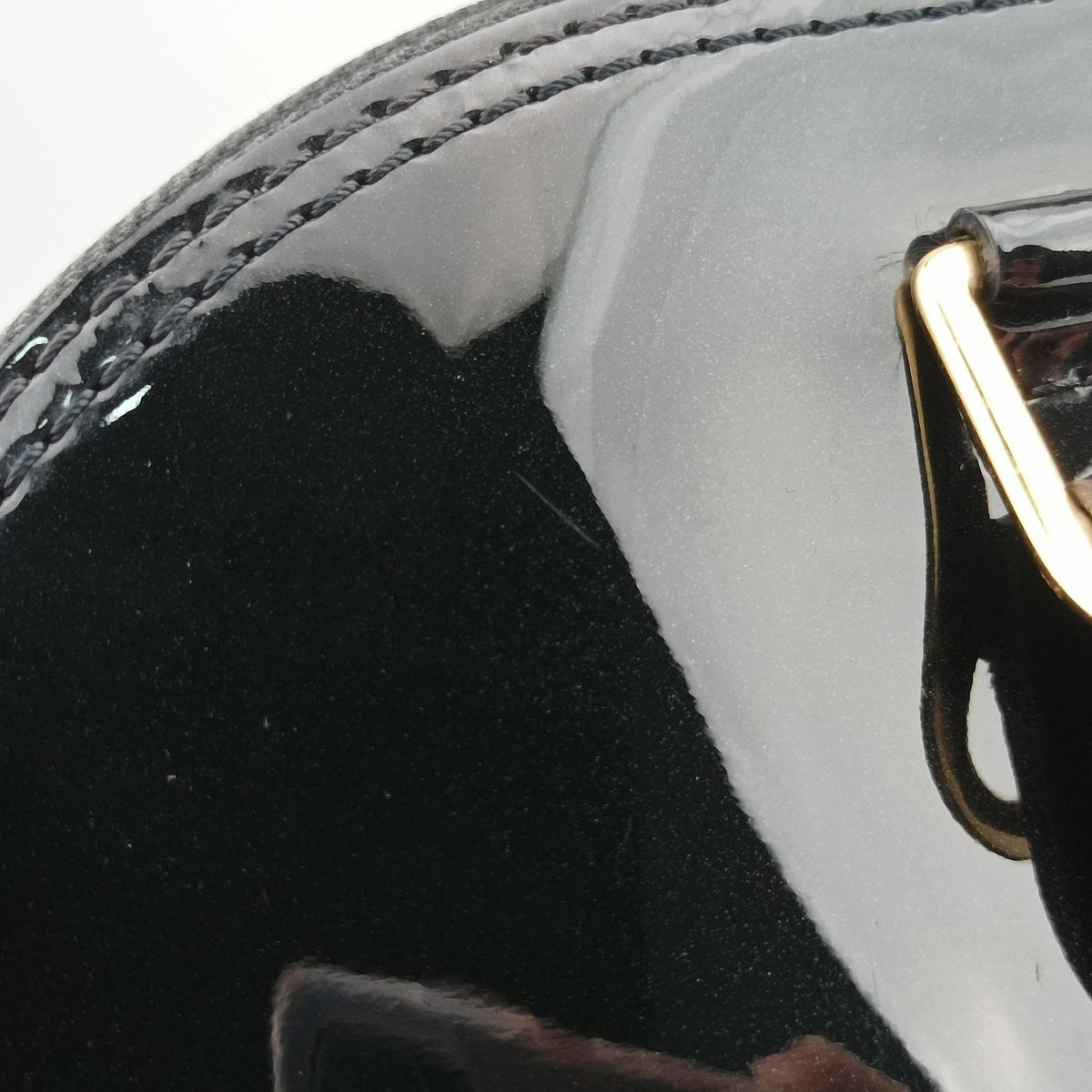 Secondhand Louis Vuitton Miroir Alma PM BLACK Vernis M54705 shoulderbag | stylenewstar