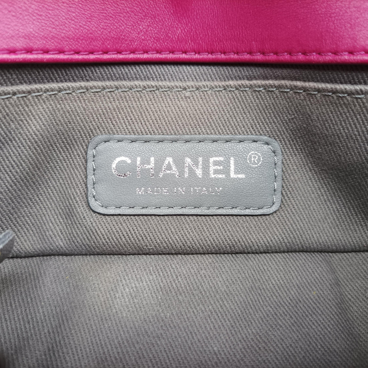 Pre-owned Chanel BOY CHANEL Rose velour A67364 shoulderbag | stylenewstar