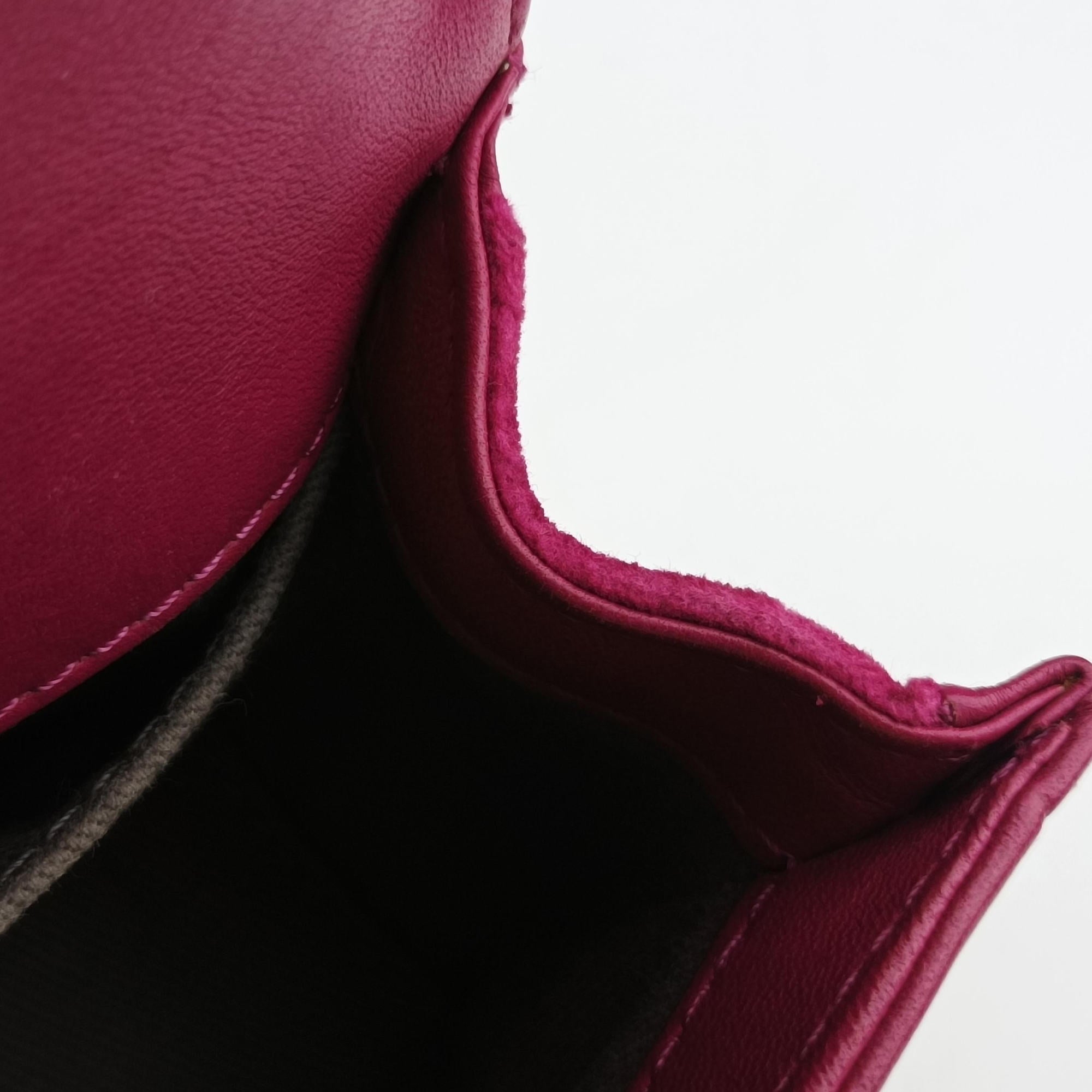 Pre-owned Chanel BOY CHANEL Rose velour A67364 shoulderbag | stylenewstar