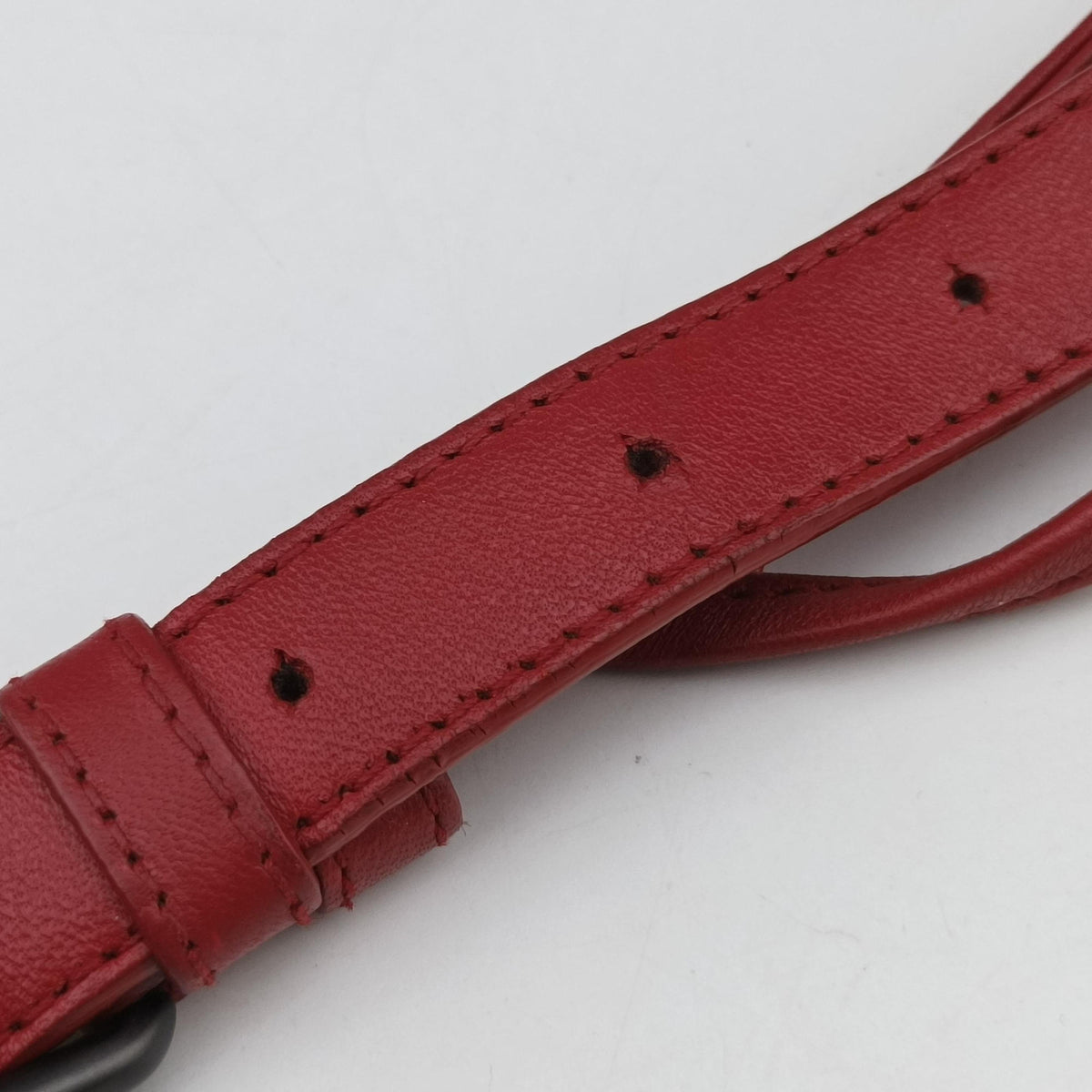 Pre-owned Bottega Veneta Intrecciato Red lambskin  shoulderbag | stylenewstar