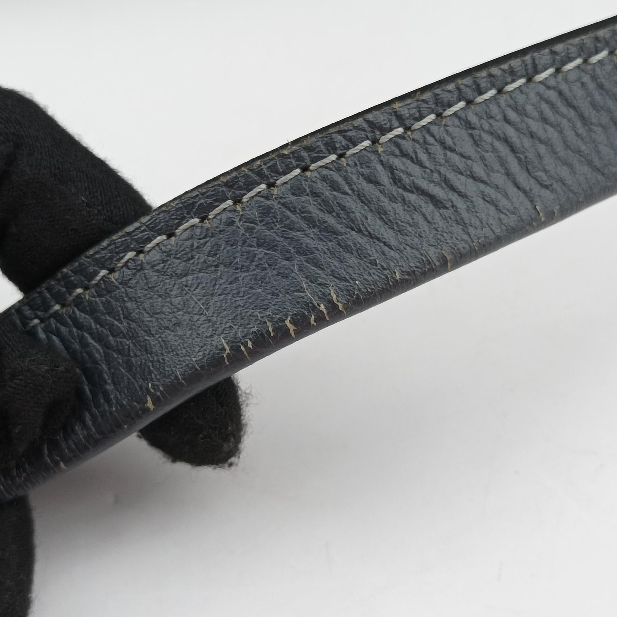 Vintage Chloe Paraty Dark Gray Leather  shoulderbag | stylenewstar