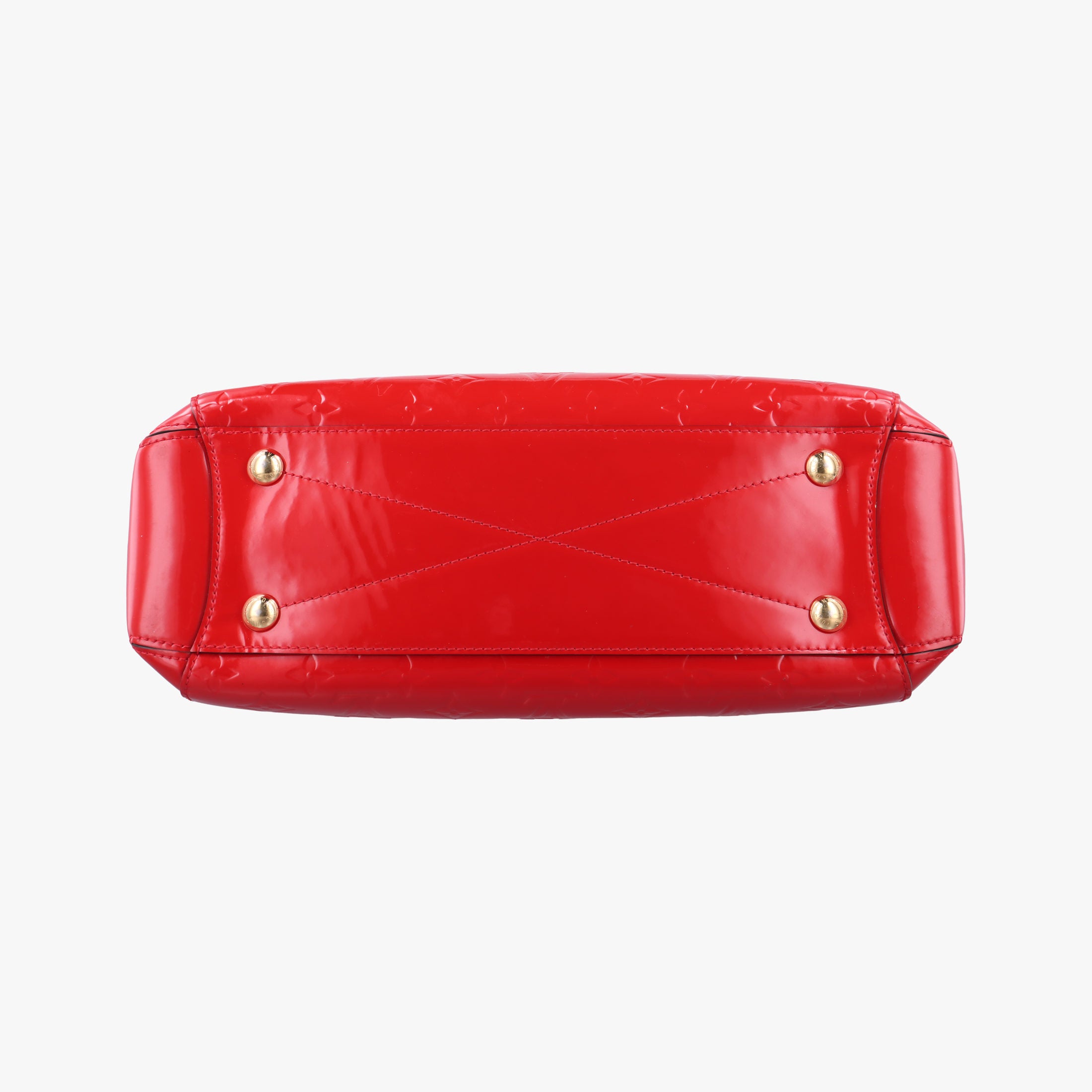 Secondhand Louis Vuitton MONTAIGNE MM CERISE Vernis M50167 shoulderbag | stylenewstar