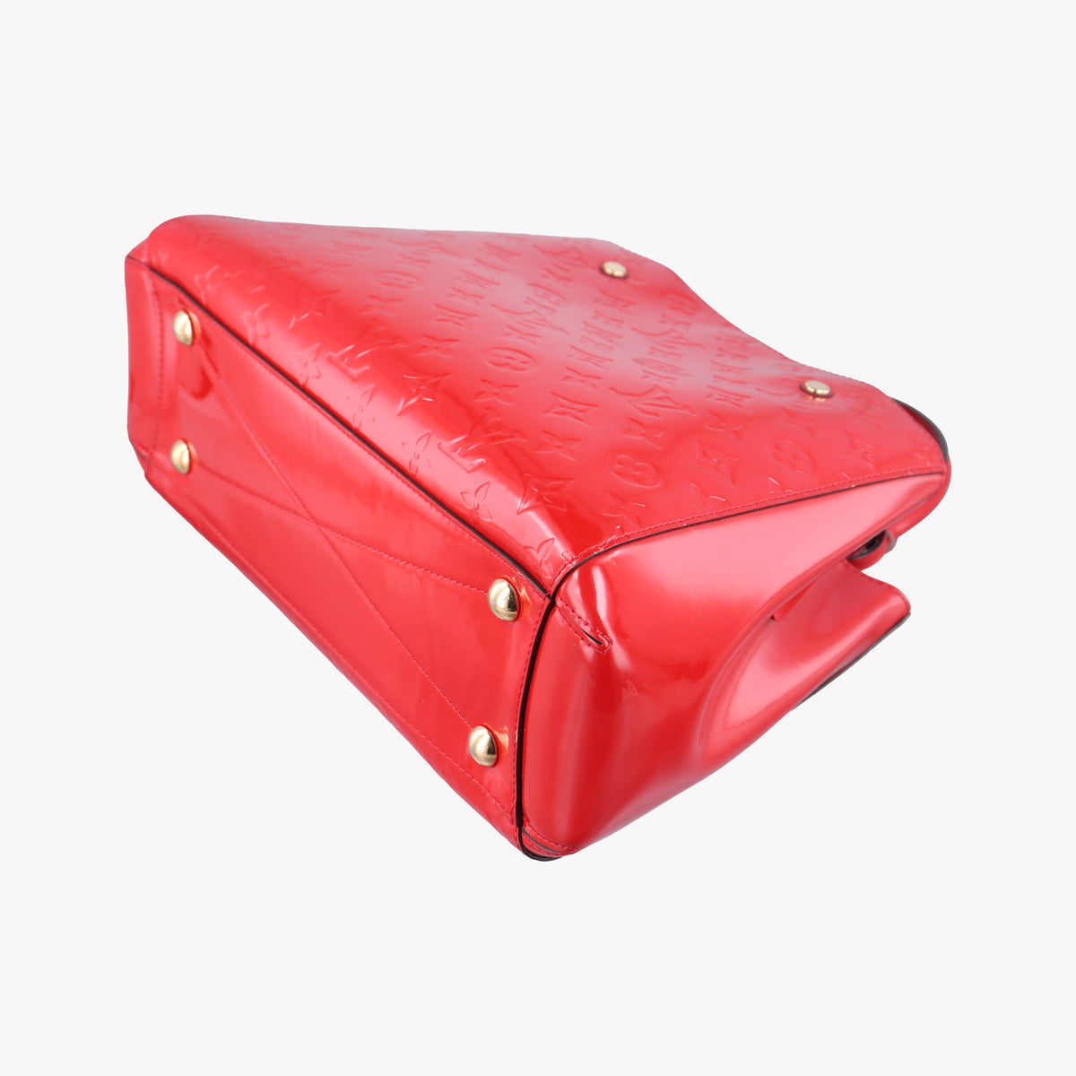 Secondhand Louis Vuitton MONTAIGNE MM CERISE Vernis M50167 shoulderbag | stylenewstar