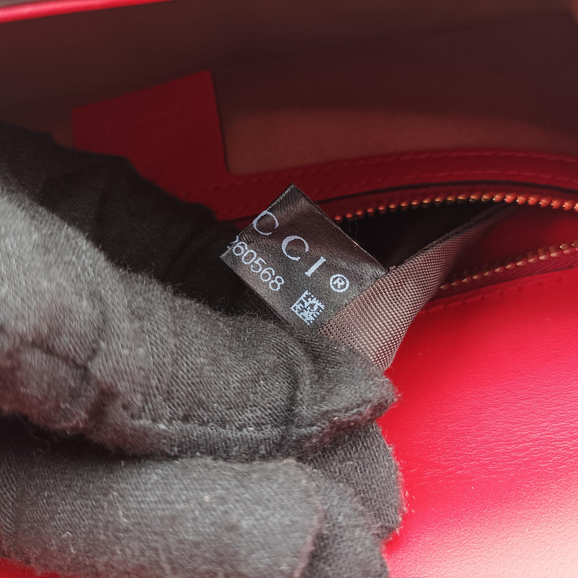 Vintage Gucci Sylvie Red×navy Leather 421882 shoulderbag | stylenewstar