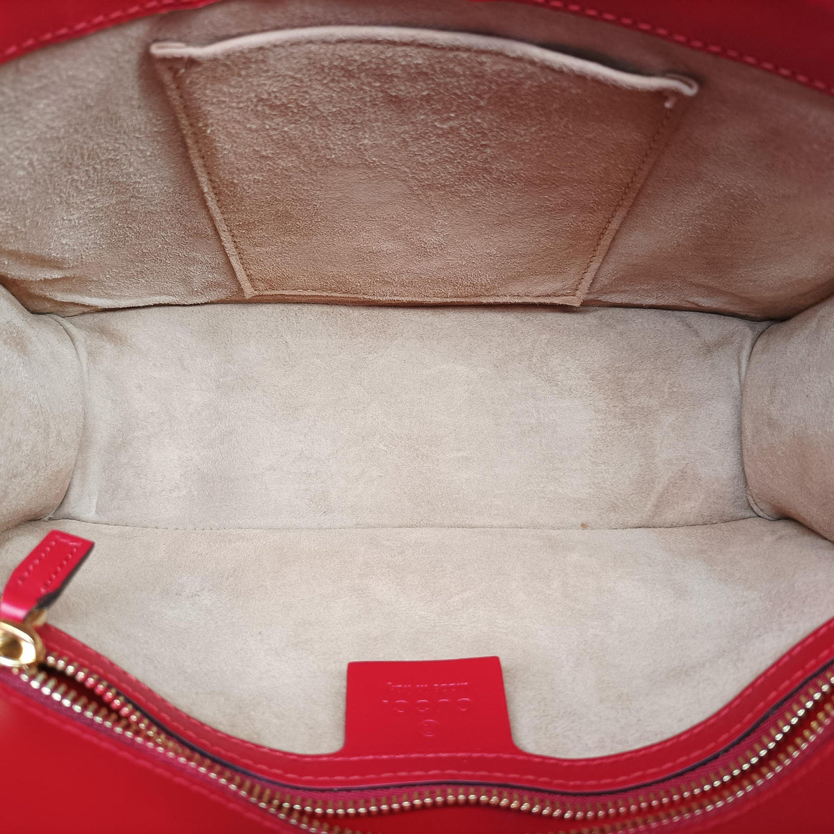 Vintage Gucci Sylvie Red×navy Leather 421882 shoulderbag | stylenewstar