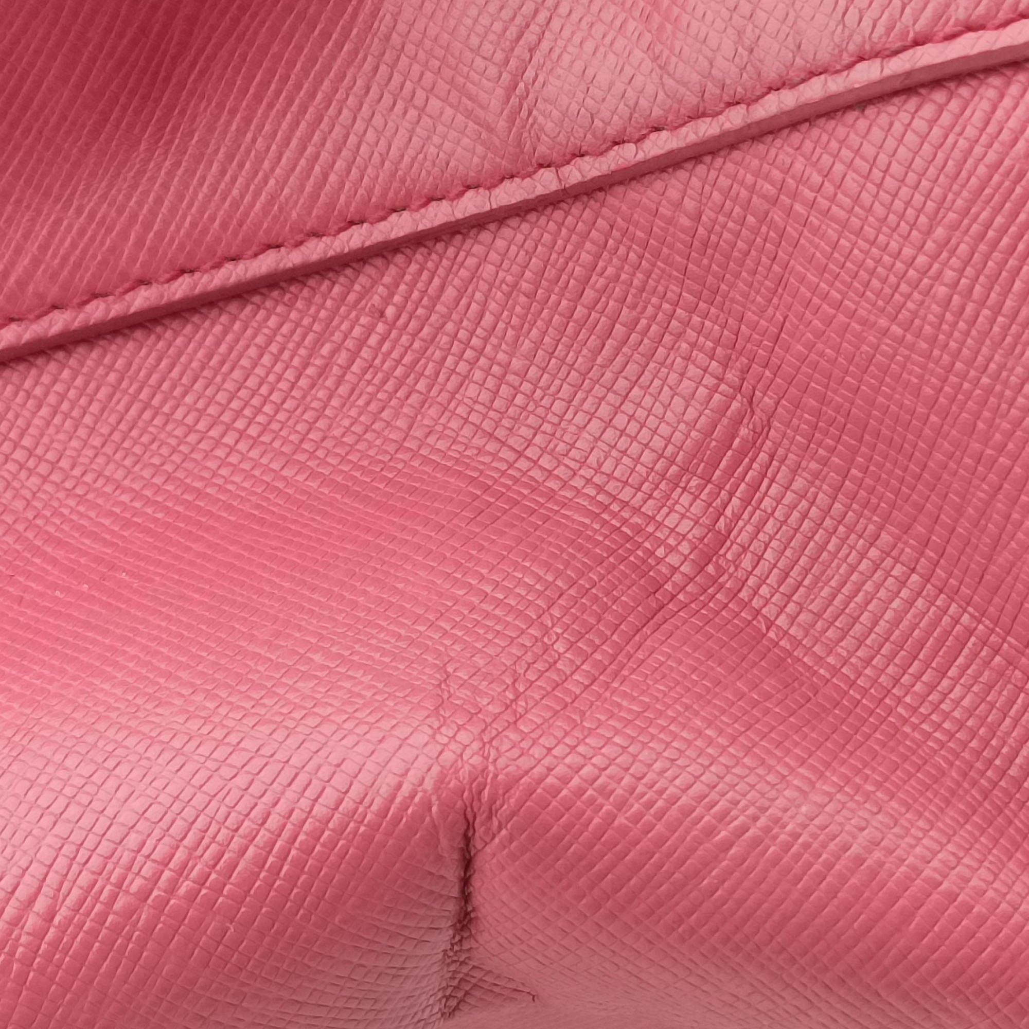 Secondhand Prada Galleria Rose SAFFIANO Leather BN1844 handbag | stylenewstar