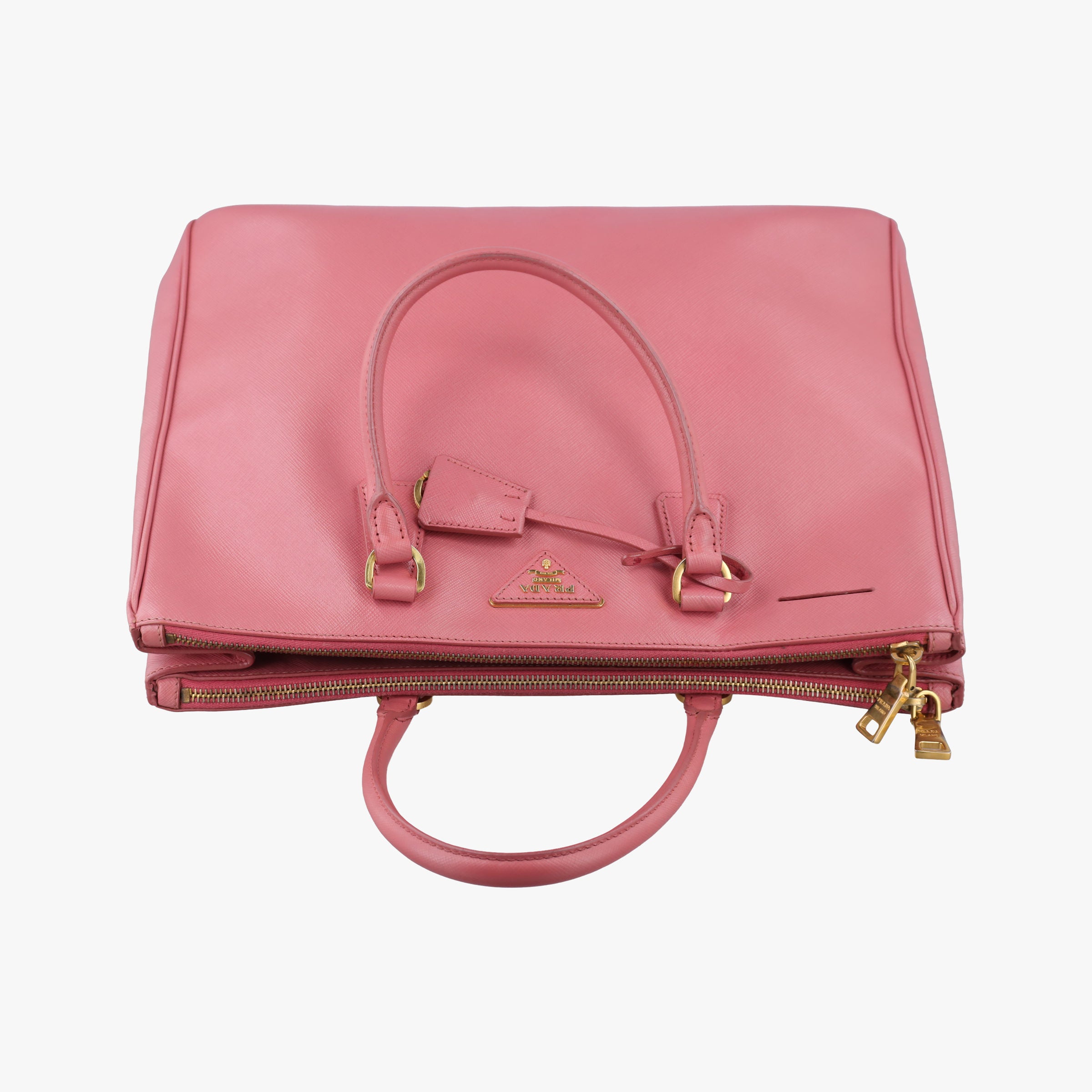 Secondhand Prada Galleria Rose SAFFIANO Leather BN1844 handbag | stylenewstar