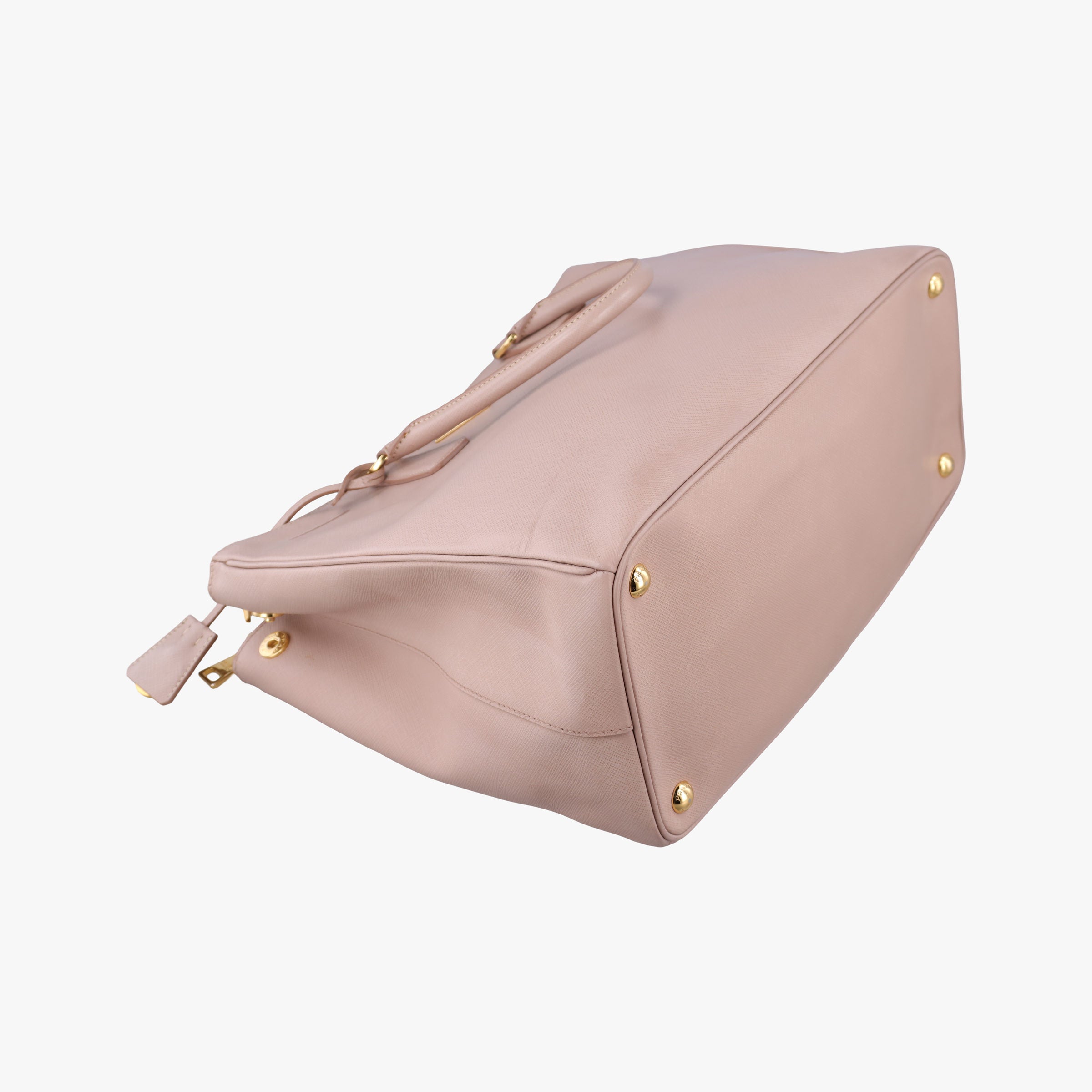 Pre-owned Prada Galleria Pink SAFFIANO Leather BN2274 handbag | stylenewstar