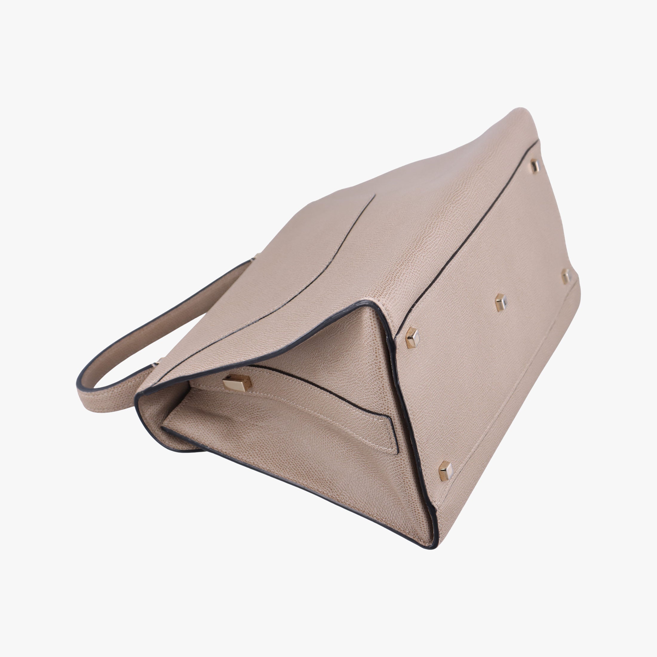 Pre-owned Valextra Iside Beige Calfskin  handbag | stylenewstar