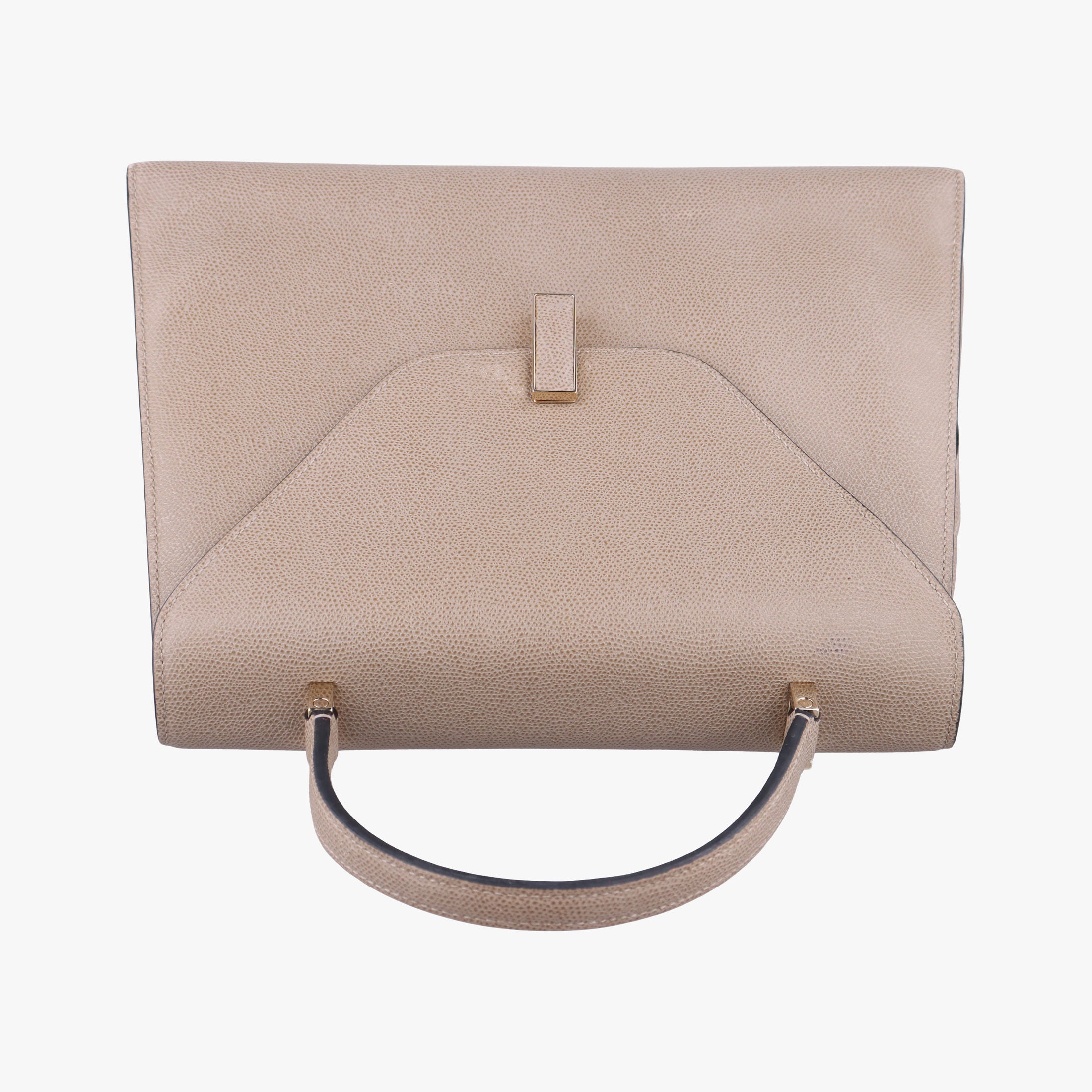 Pre-owned Valextra Iside Beige Calfskin  handbag | stylenewstar