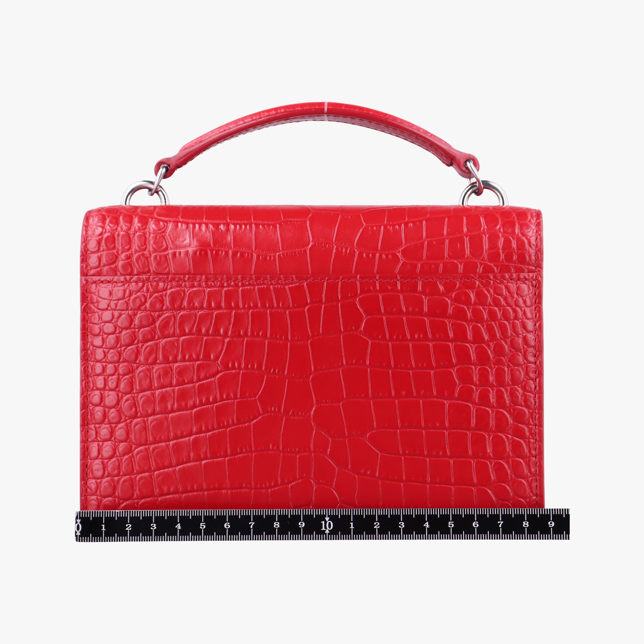 Secondhand Yves Saint Laurent Sunset Red Leather 533026 shoulderbag | stylenewstar
