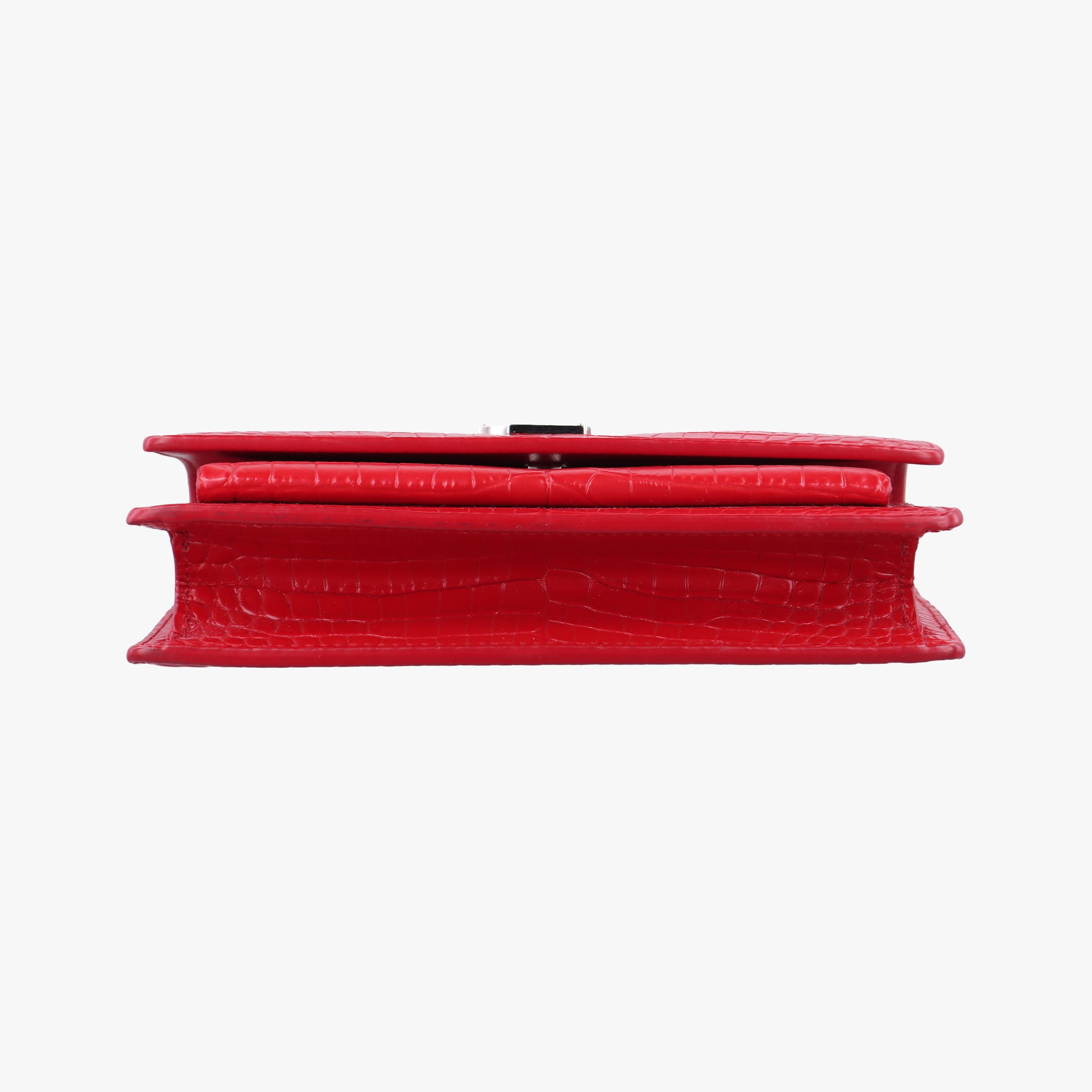 Secondhand Yves Saint Laurent Sunset Red Leather 533026 shoulderbag | stylenewstar