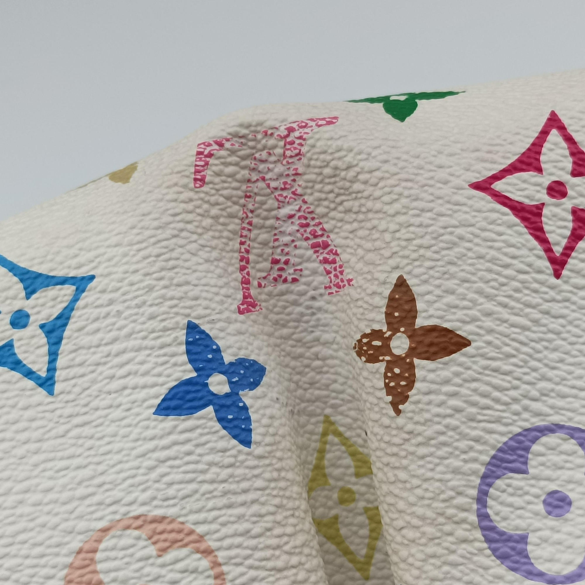 Pre-owned Louis Vuitton JUDY MM white Monogram Multicolor M40255 shoulderbag | stylenewstar