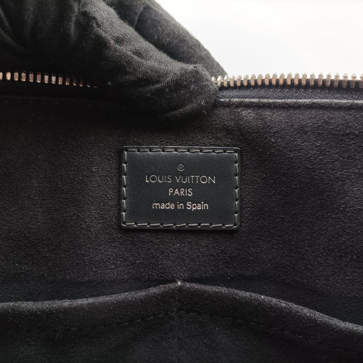 Pre-owned Louis Vuitton Porte-Documents Jour NM Noir Damier Graphite N48260 handbag | stylenewstar