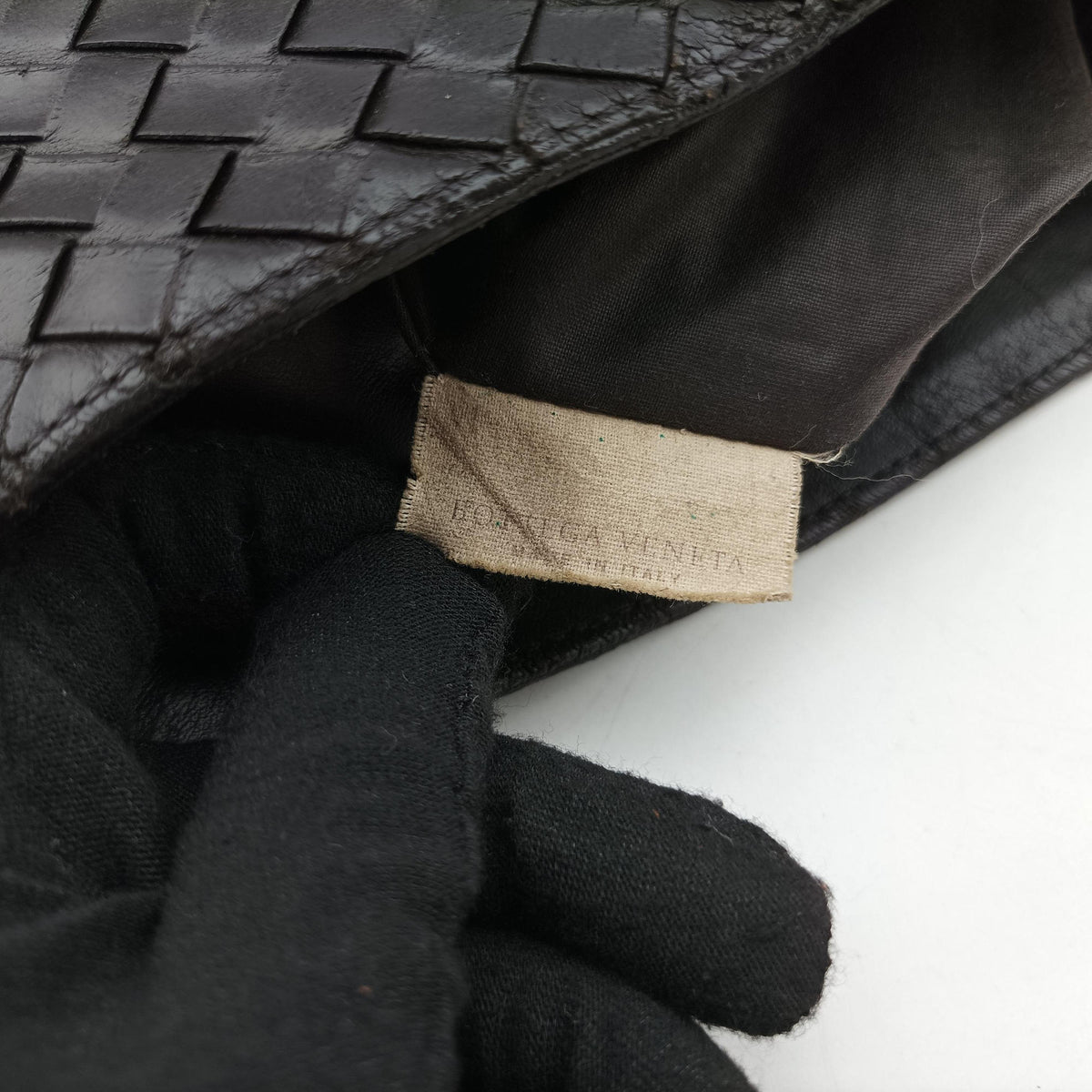 Vintage Bottega Veneta Intrecciato Brown lambskin  shoulderbag | stylenewstar
