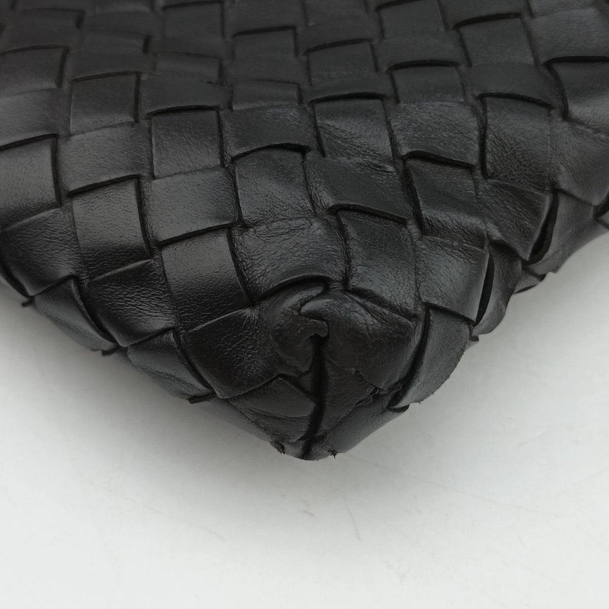 Vintage Bottega Veneta Intrecciato Brown lambskin  shoulderbag | stylenewstar