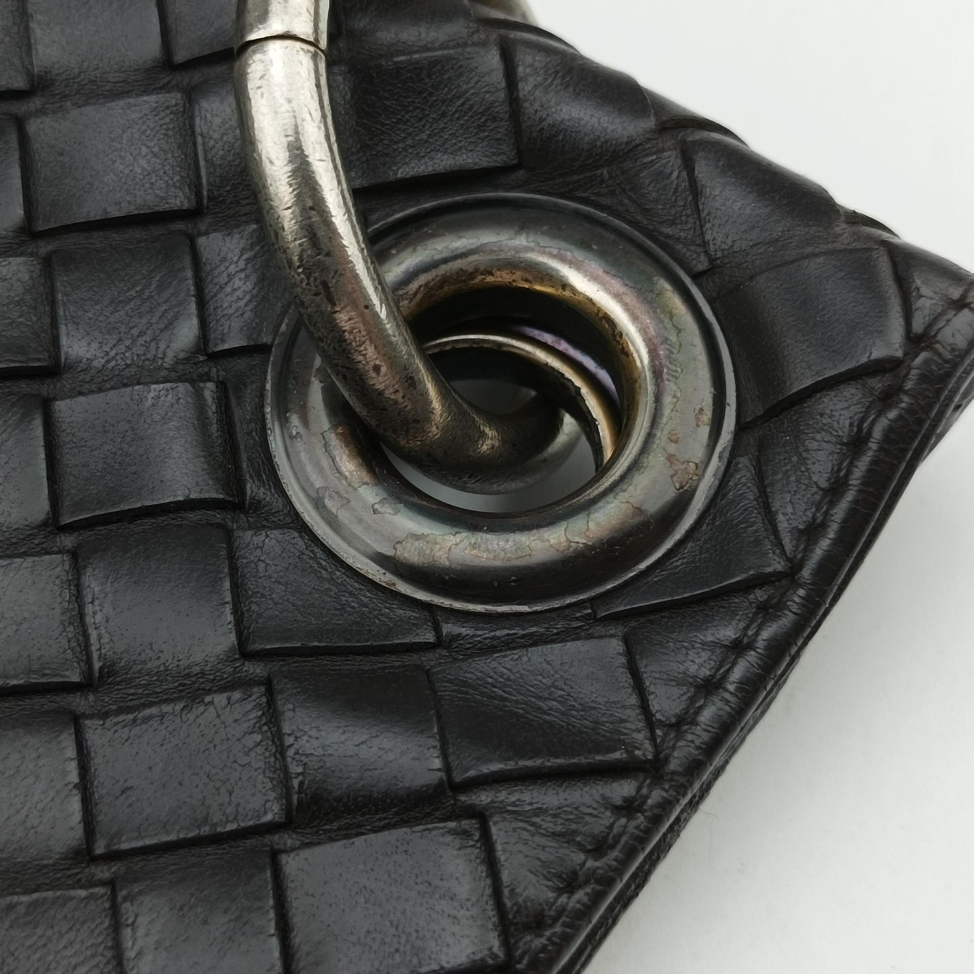 Vintage Bottega Veneta Intrecciato Brown lambskin  shoulderbag | stylenewstar