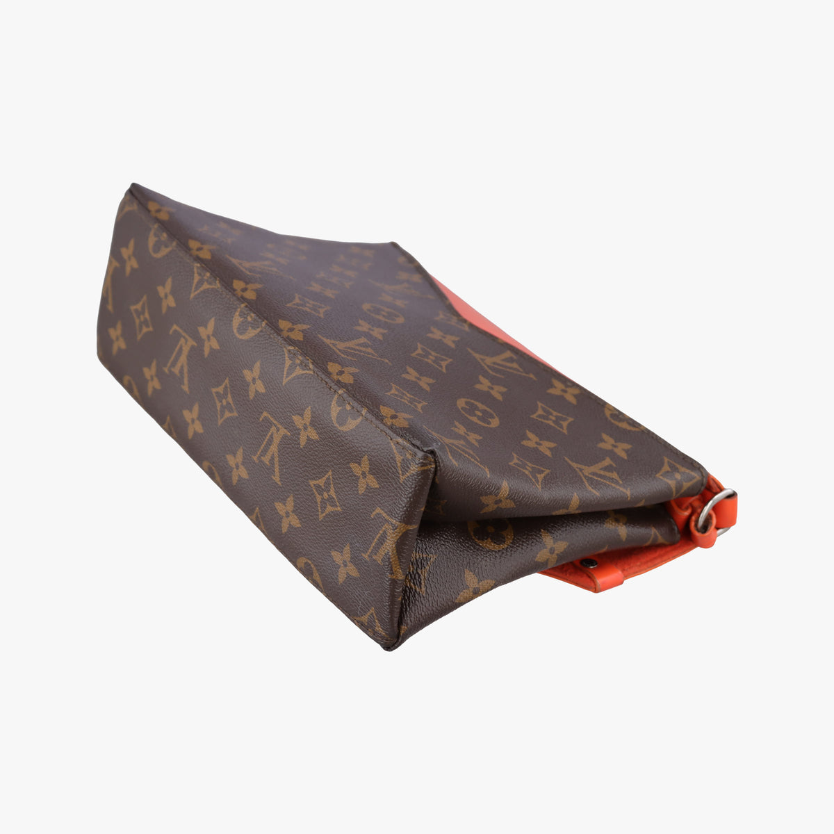 Secondhand Louis Vuitton SAINT MICHEL Monogram/Brown x Orange Monogram Canvas×epi  shoulderbag | stylenewstar