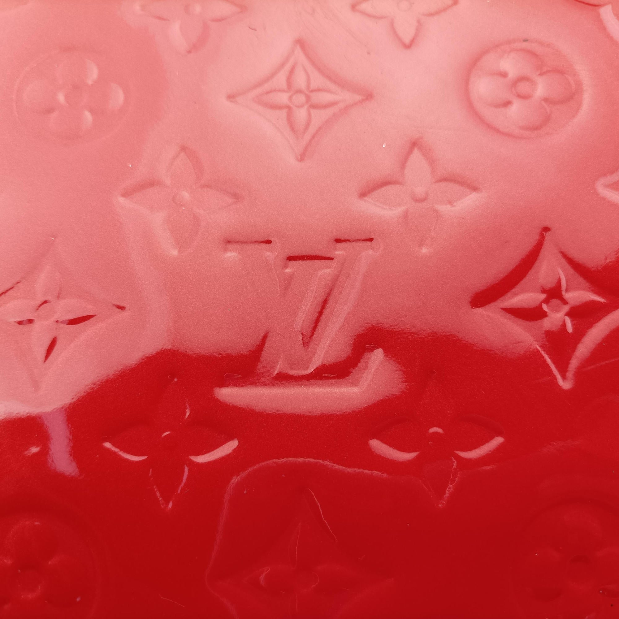 Pre-owned Louis Vuitton Alma PM pomme d'amour Vernis M90096 handbag | stylenewstar