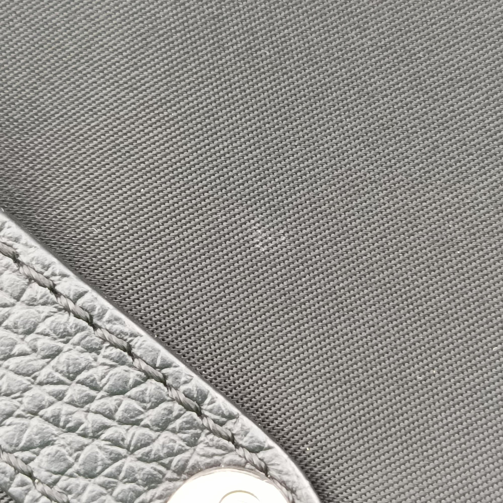 Secondhand Christian Dior saddle Black Leather×Nylon  shoulderbag | stylenewstar