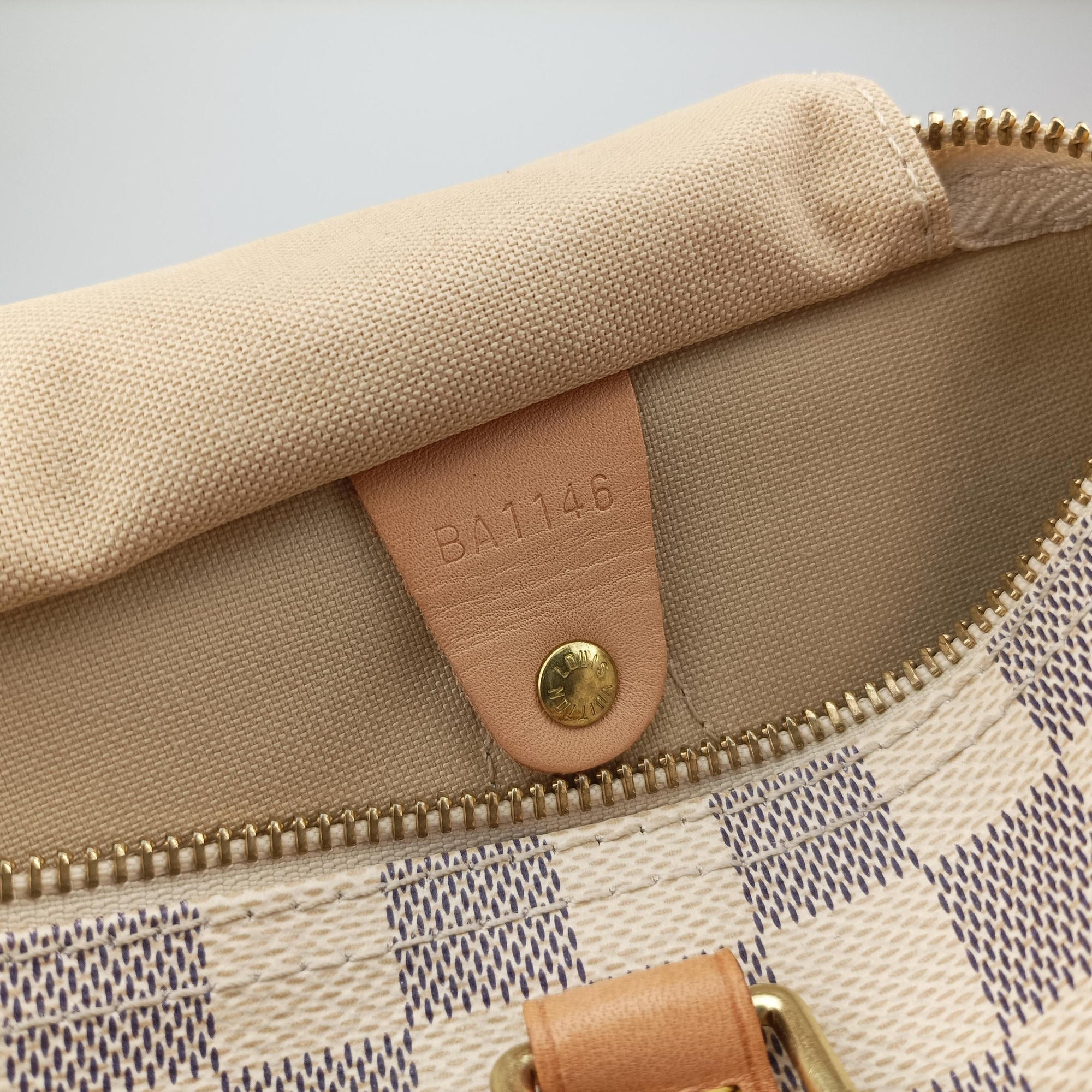 Pre-owned Louis Vuitton Speedy 30 AZUR Damier Canvas N41533 handbag | stylenewstar