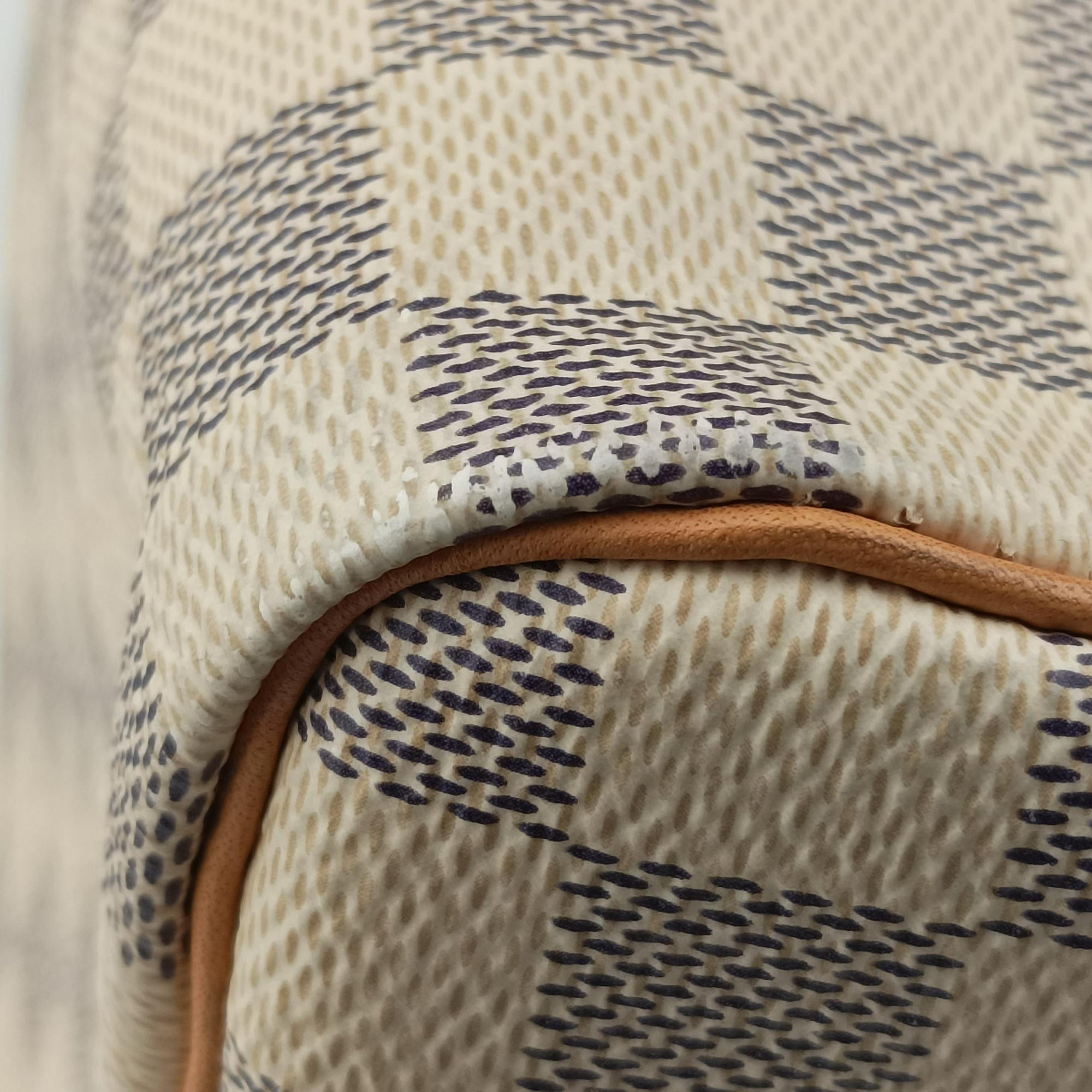 Pre-owned Louis Vuitton Speedy 30 AZUR Damier Canvas N41533 handbag | stylenewstar