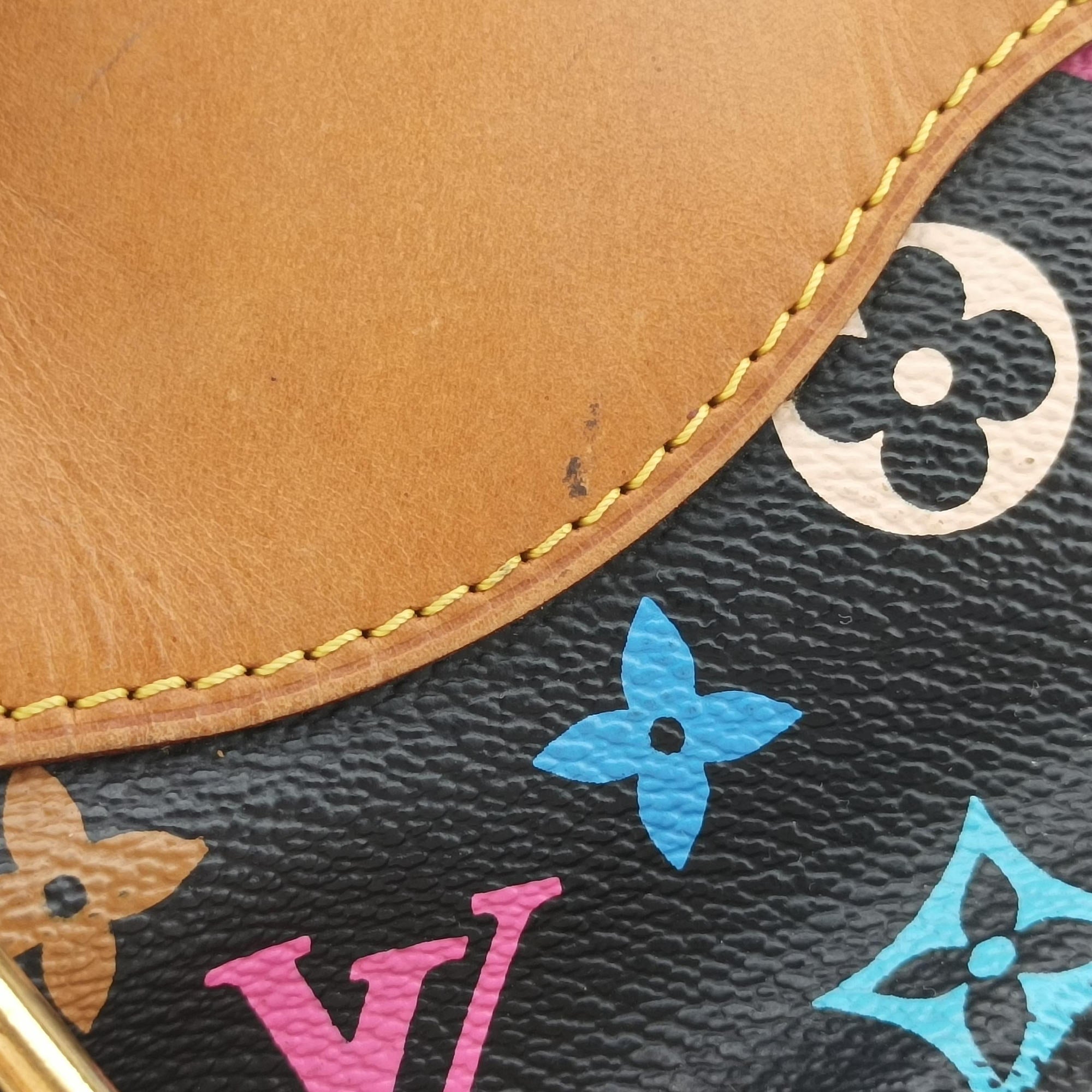 Pre-owned Louis Vuitton JUDY MM Noir Monogram Multicolor M40256 shoulderbag | stylenewstar