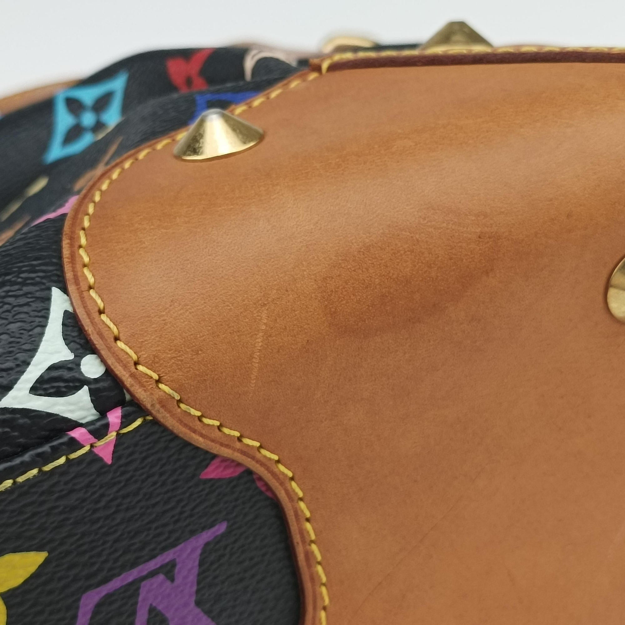 Pre-owned Louis Vuitton JUDY MM Noir Monogram Multicolor M40256 shoulderbag | stylenewstar