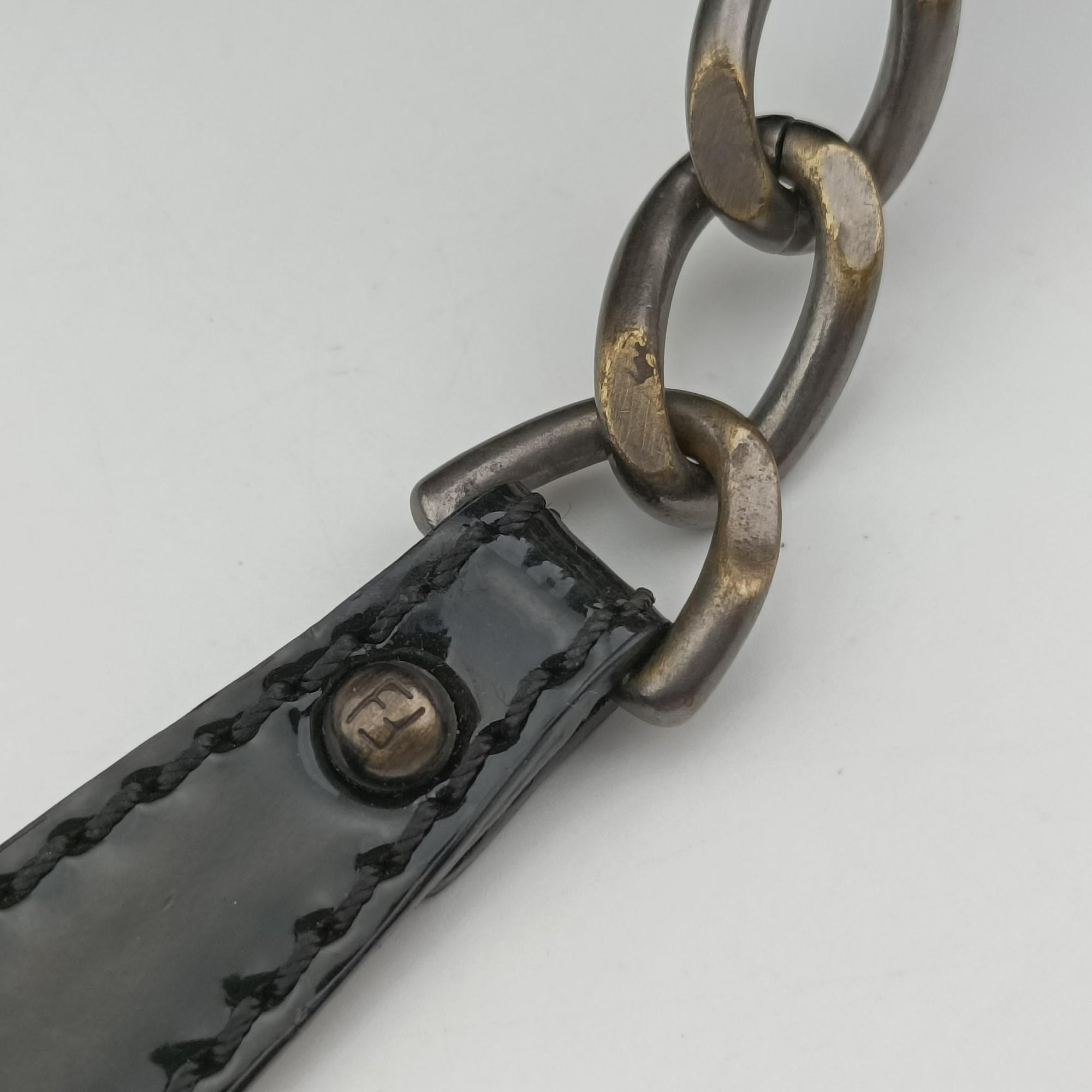 Pre-owned Fendi B Bag Brown pony hair 8BN165 shoulderbag | stylenewstar