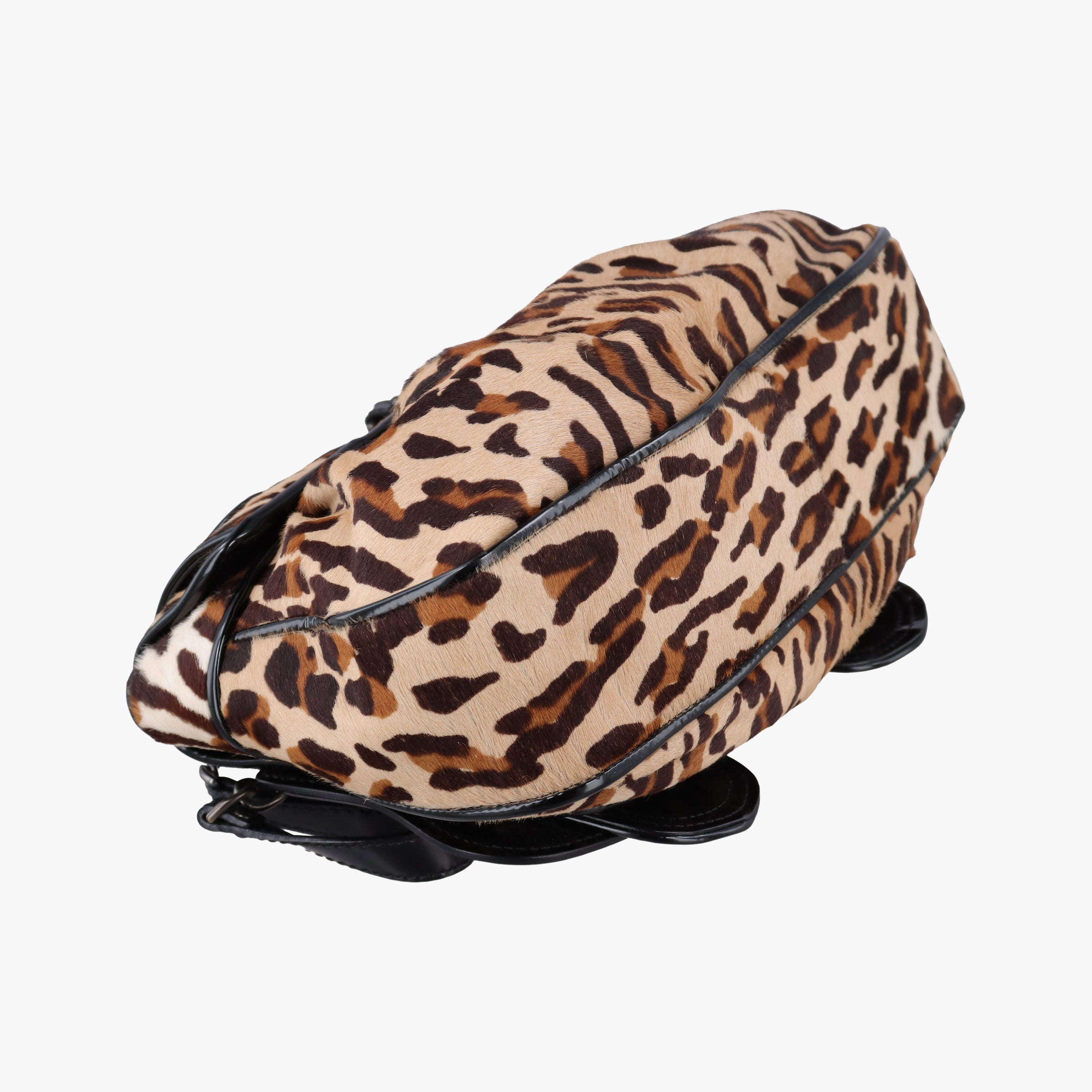 Pre-owned Fendi B Bag Brown pony hair 8BN165 shoulderbag | stylenewstar