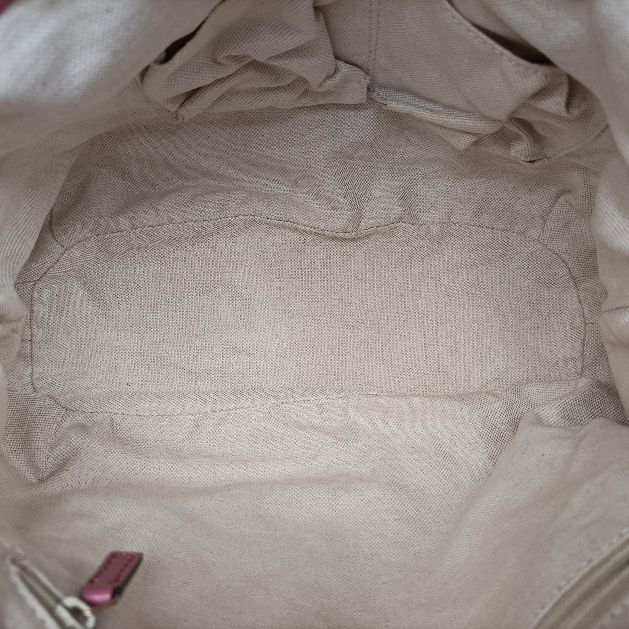 Vintage Gucci Sukey Beige × Pink Canvas×Leather 247902 shoulderbag | stylenewstar