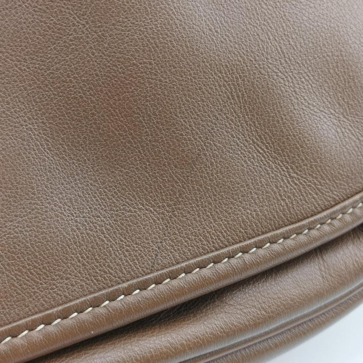 Secondhand Hermes Barda 30 Brown Sikkim  shoulderbag | stylenewstar